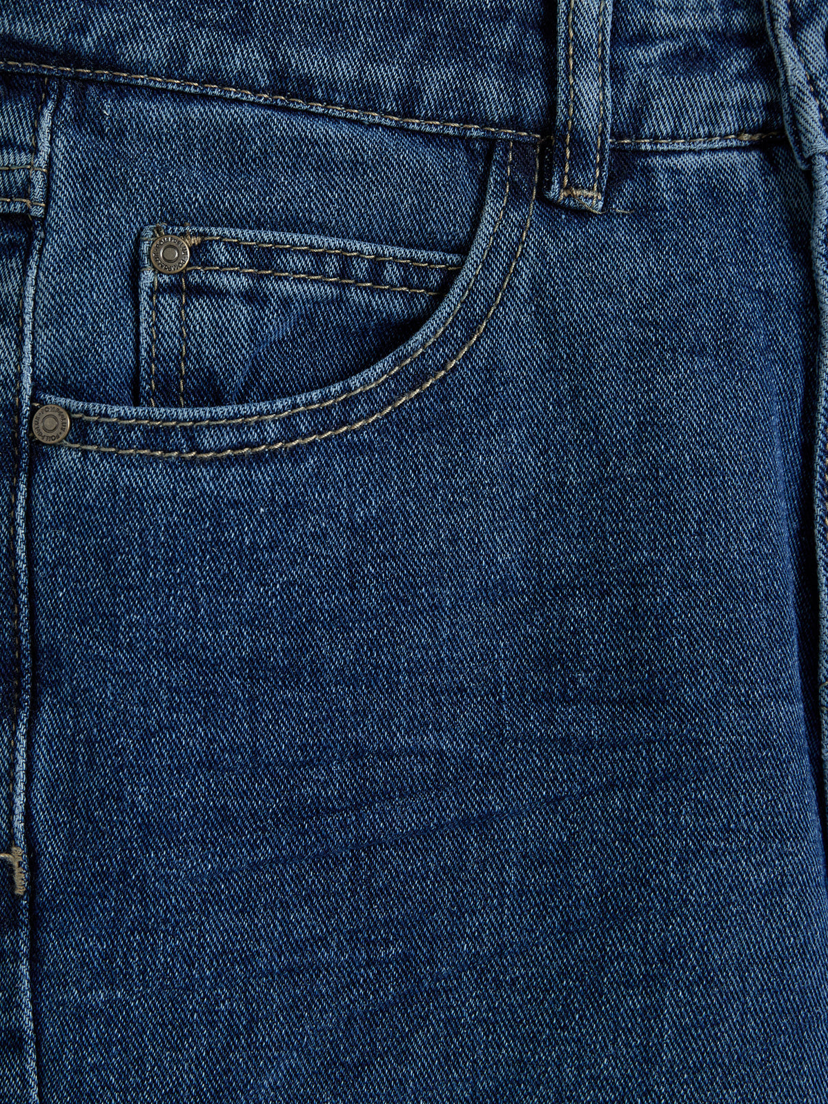 Jeans Ontspannen - Tweens - Dark Blue Denim
