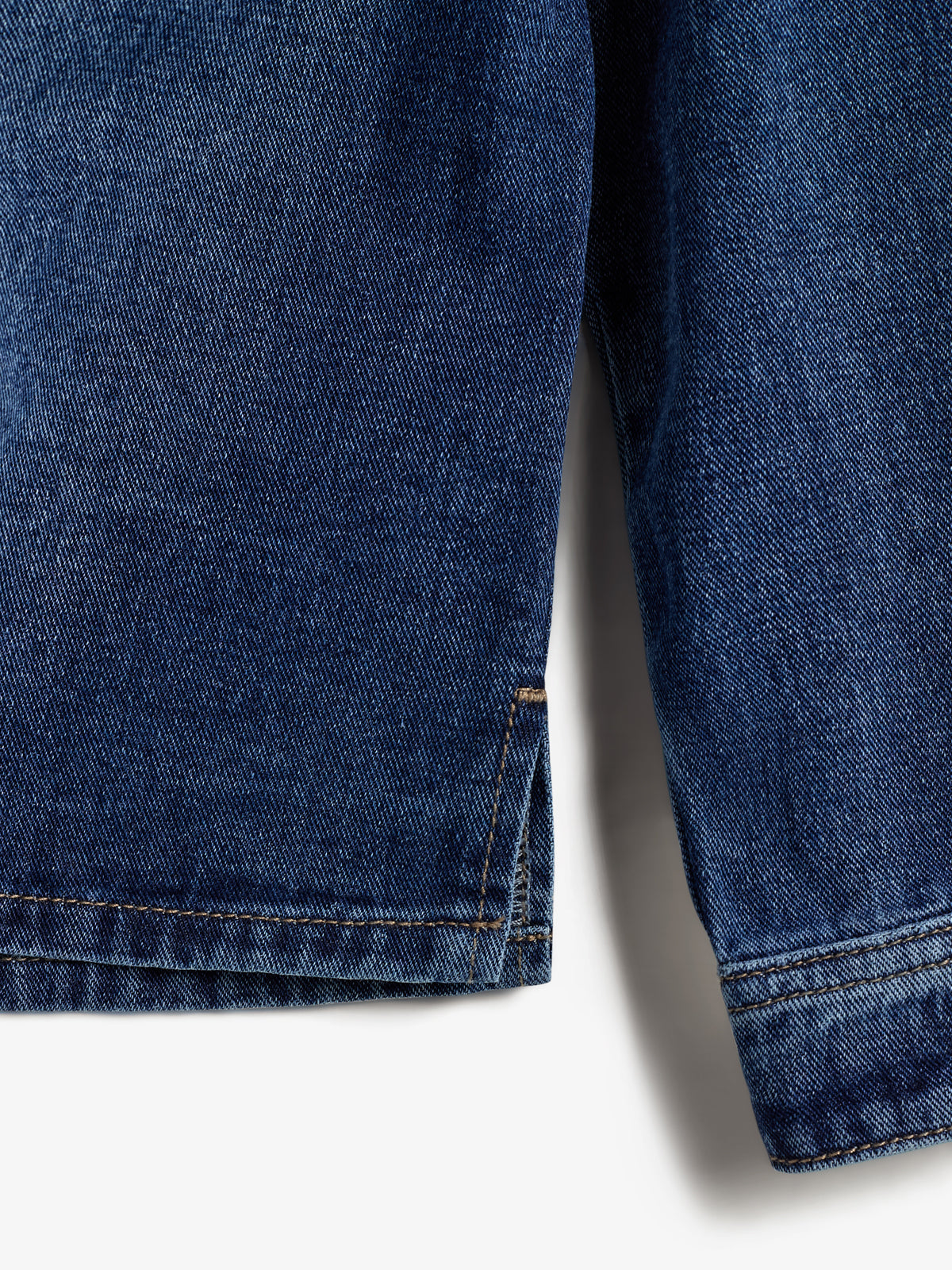 Denim overhemd - Tweens - Dark Blue Denim