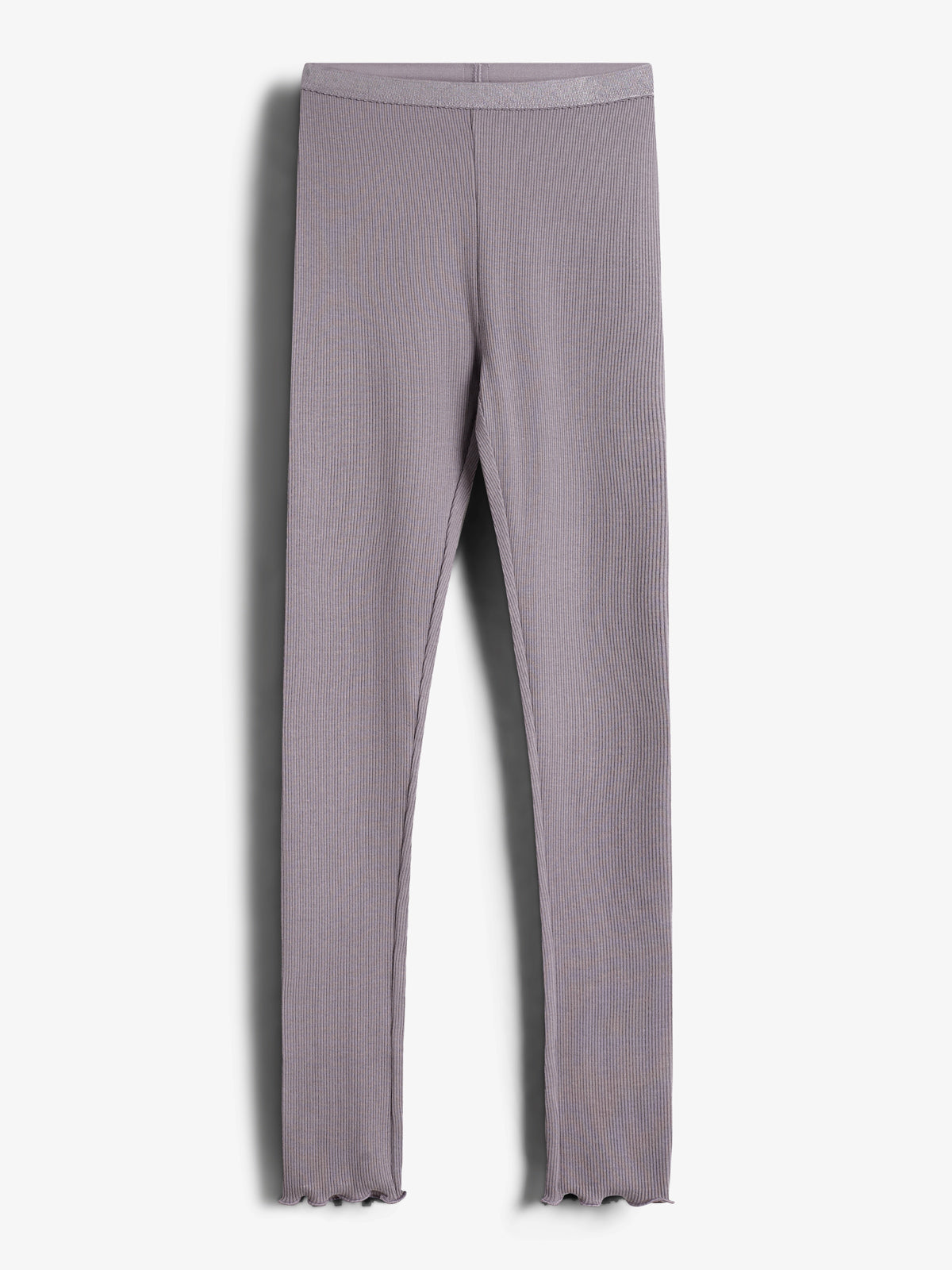 Basic Modal Rib Legging - Tweens - Dusty Purple
