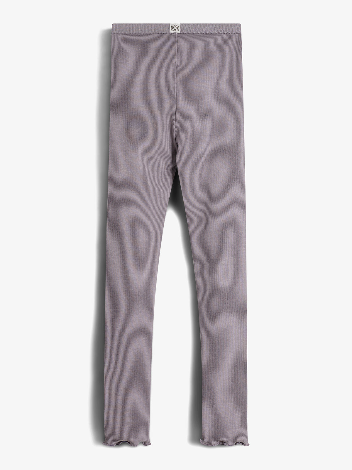 Basic Modal Rib Legging - Tweens - Dusty Purple