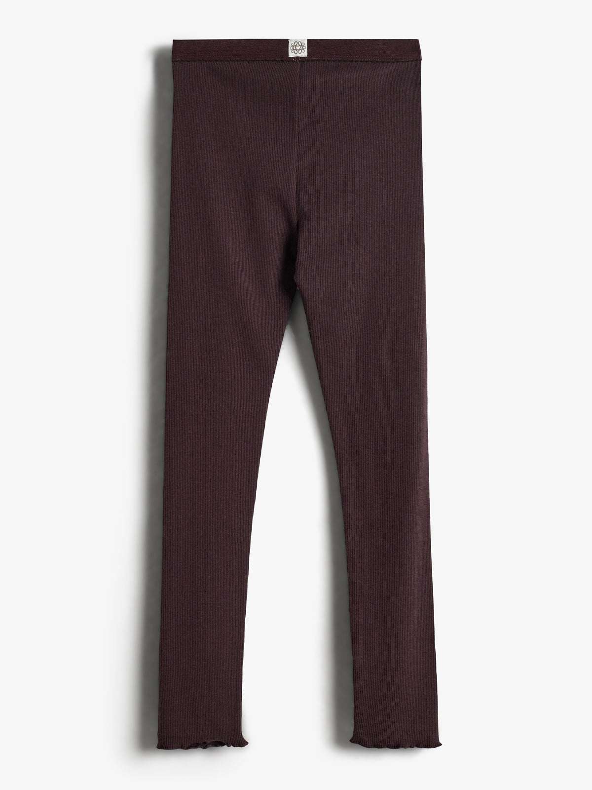 Basic Modal Rib Legging - Tweens - Dark Purple