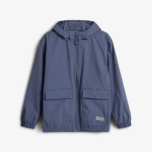 Regenjas met opgezette zak - Tweens - Vintage Blue