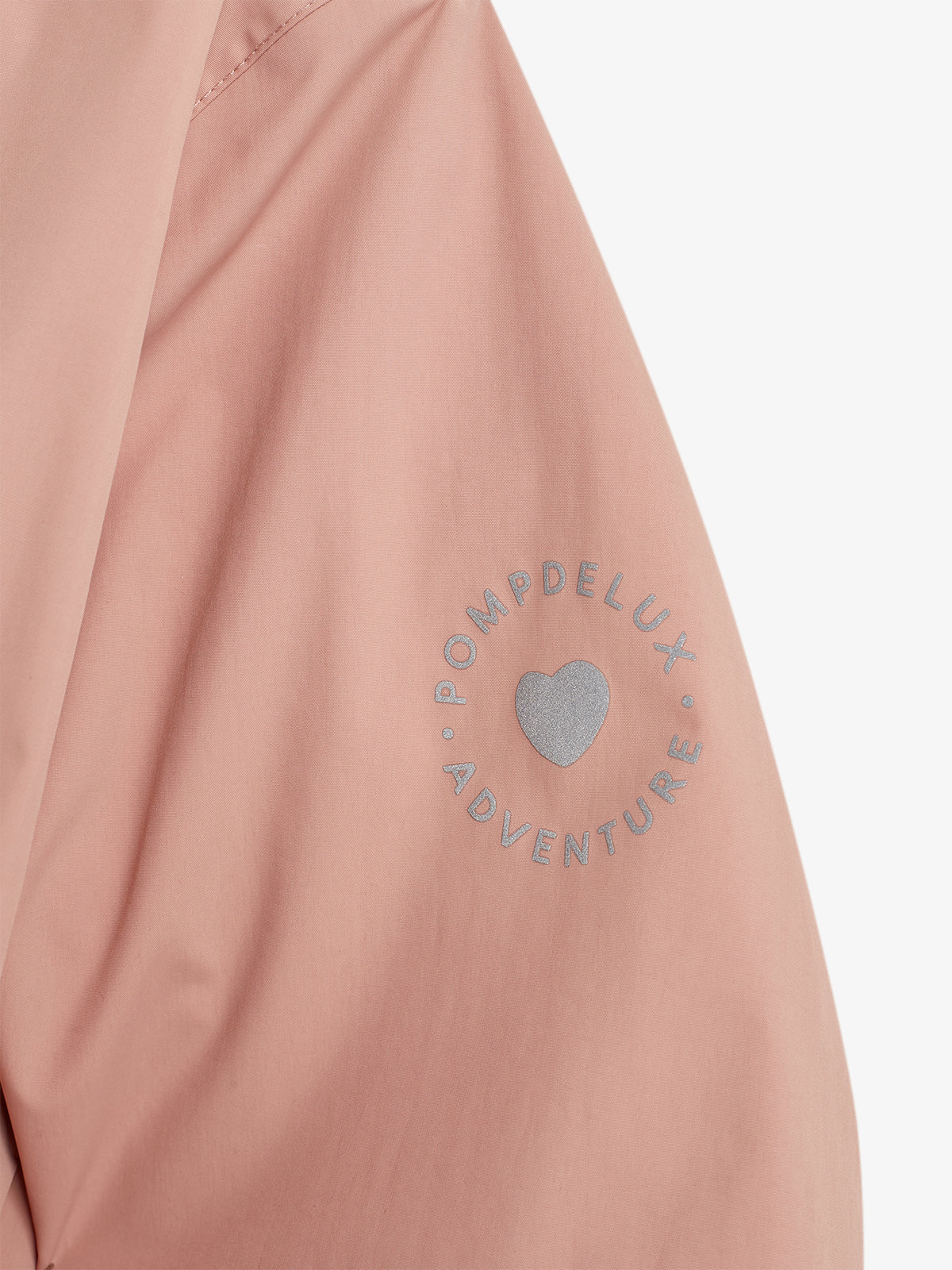 Regenjas met koord - Tweens - Dusty Rose