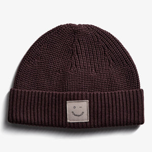Geribde muts - Tweens - Dark Purple