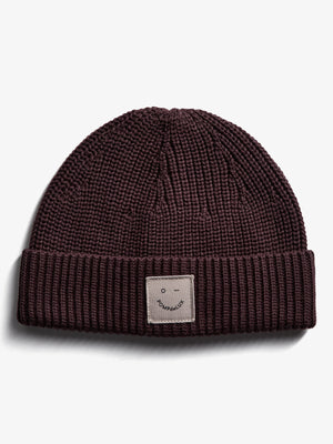 Geribde muts - Tweens - Dark Purple