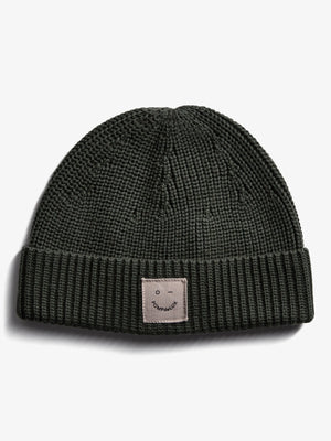 Geribde muts - Tweens - Dark Green