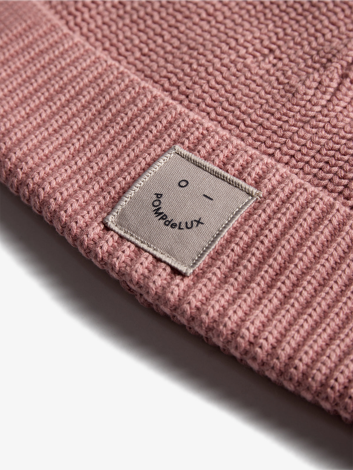Geribde muts - Tweens - Dusty Rose