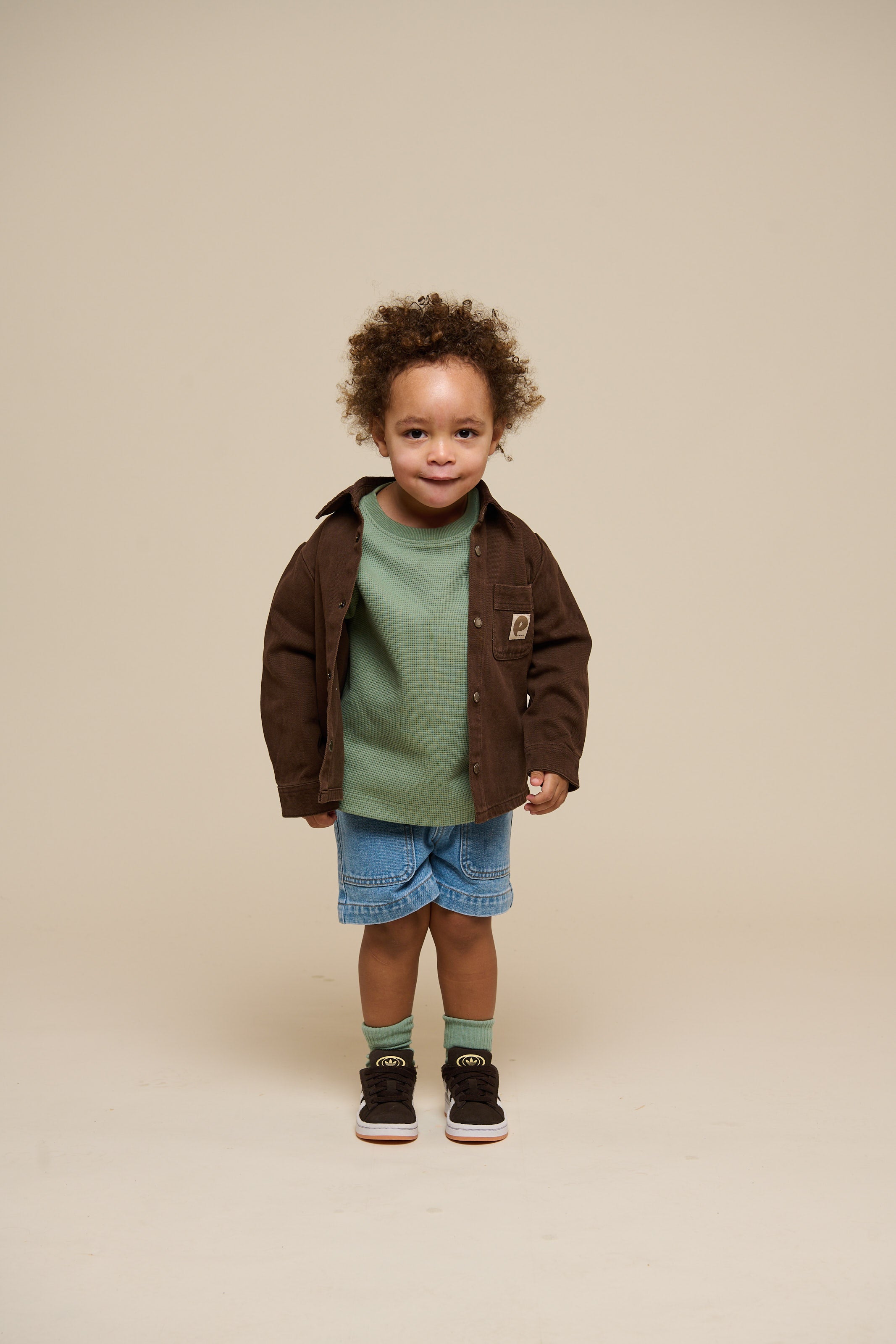 Twill overhemd - Kids - Chocolate | 100610 Carter