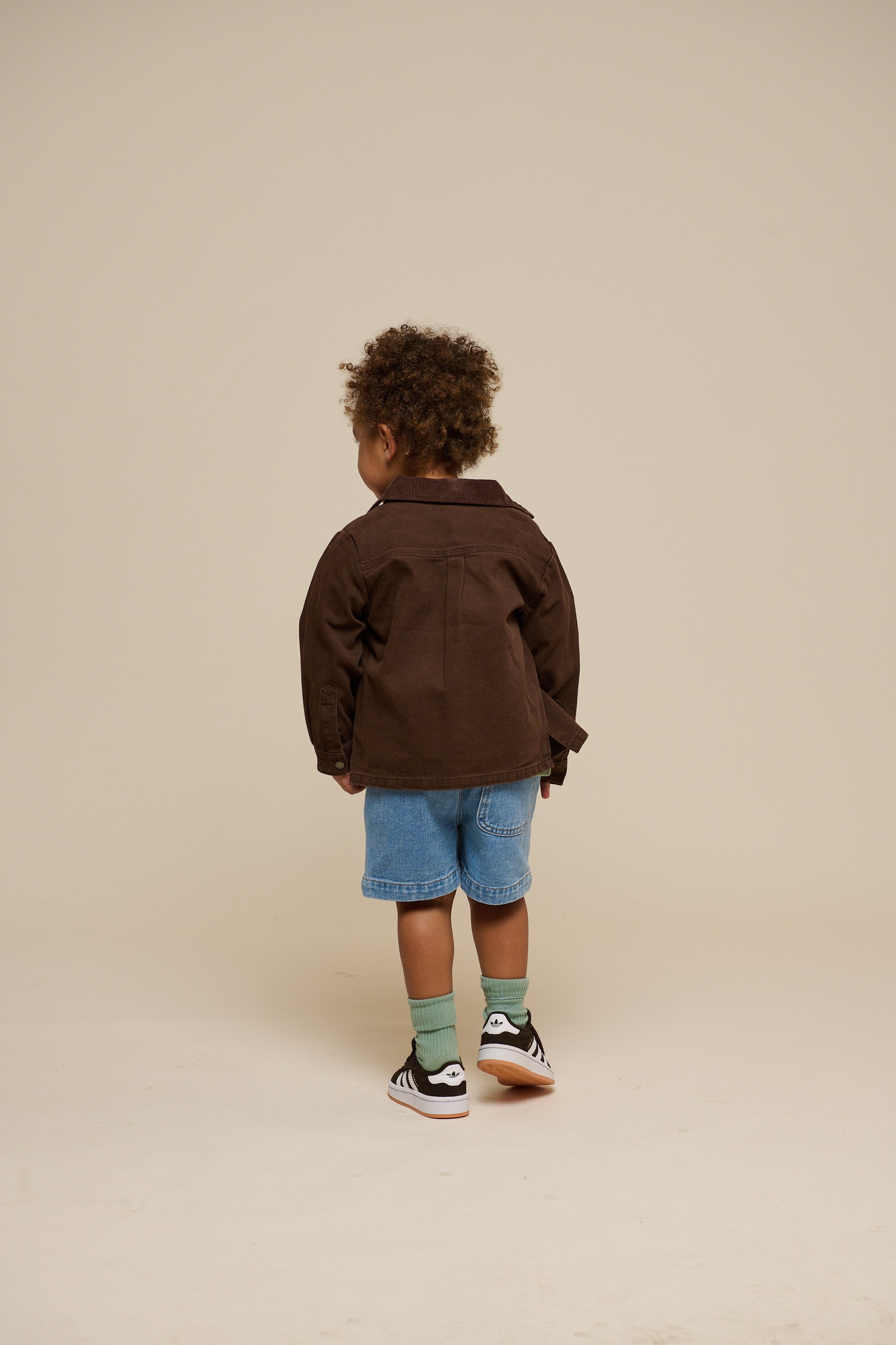 Twill overhemd - Kids - Chocolate | 100610 Carter