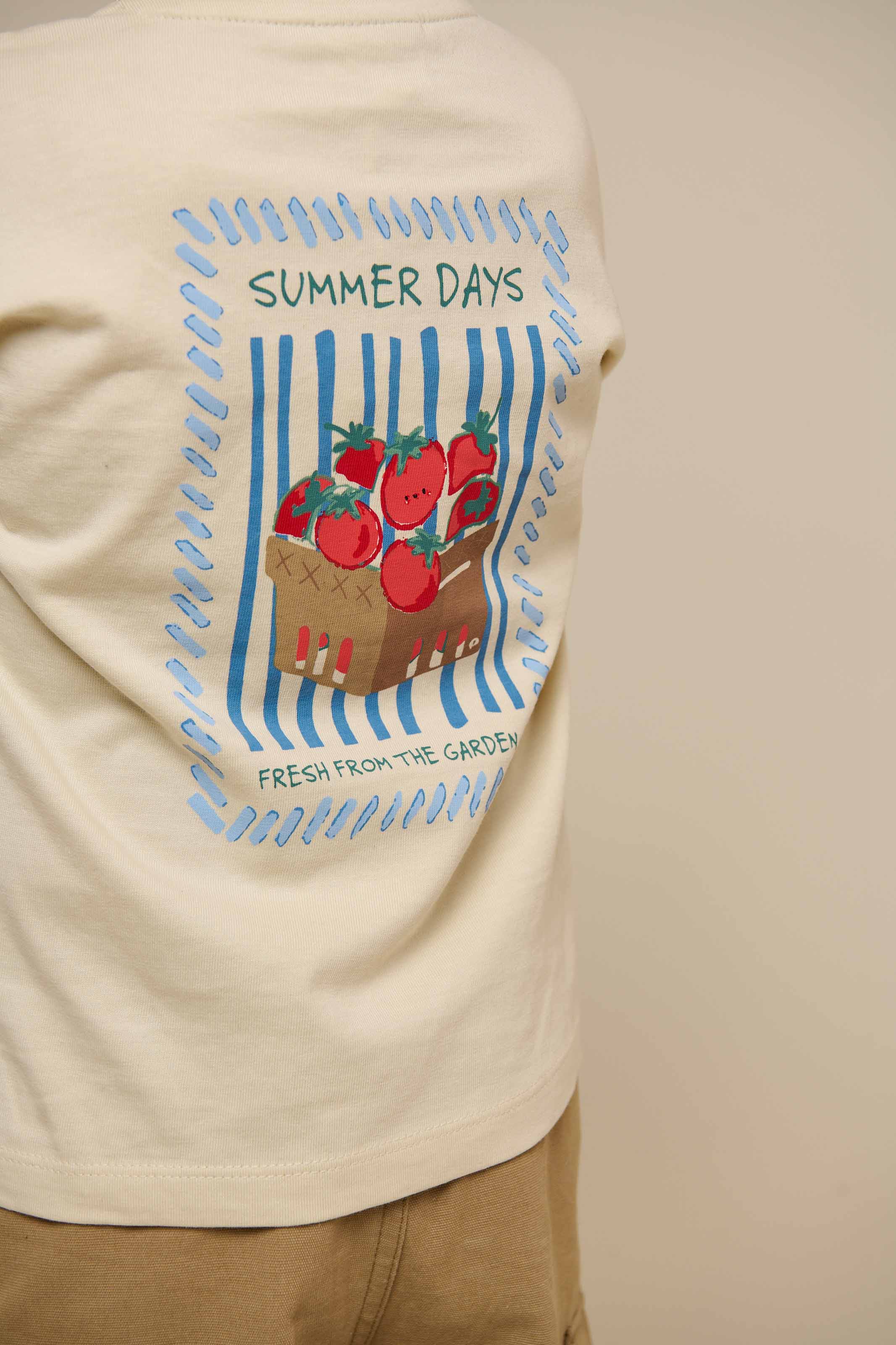 Zomerdagen T-shirt - Tween - Offwhite | 101337 Milan