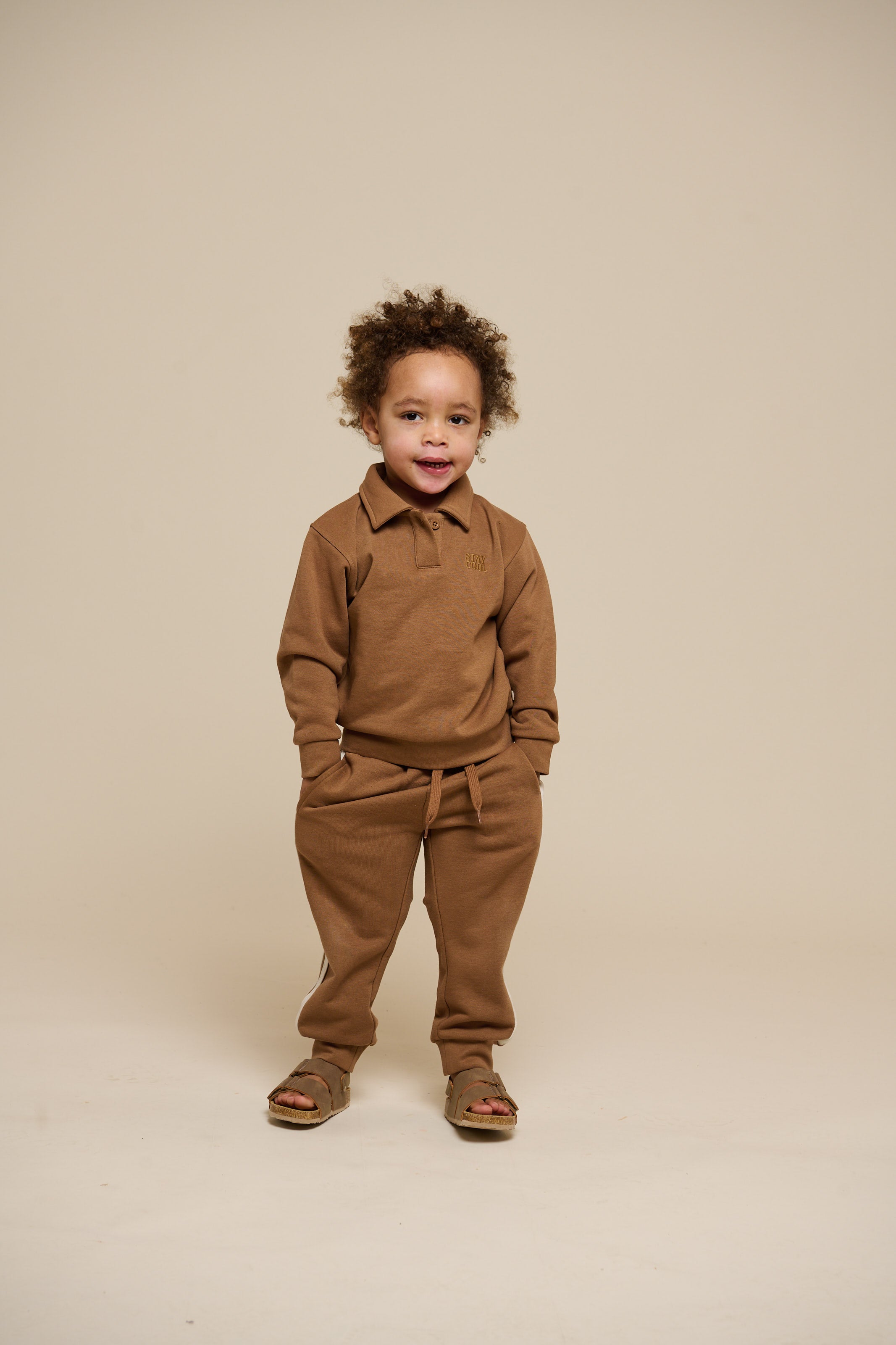 Polo Sweatshirt - Kids - Coconut | 101255 Carter