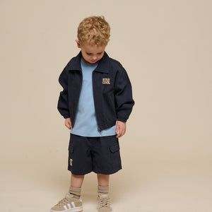 Canvas Bomberjack - Kids - Navy | 101138 Isack