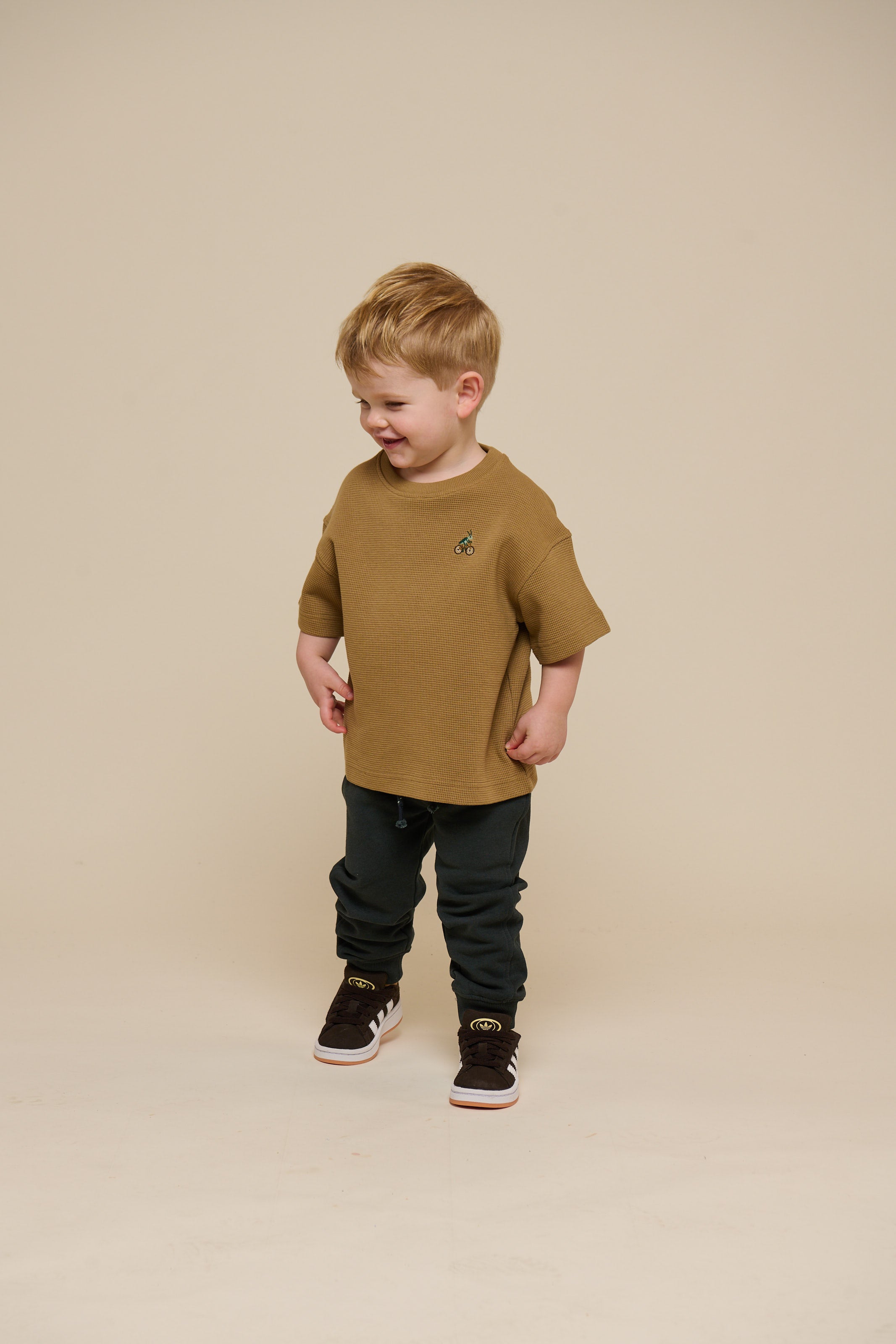 Zweetbroek - Kids - Forest Green Melange | 100898 Justin