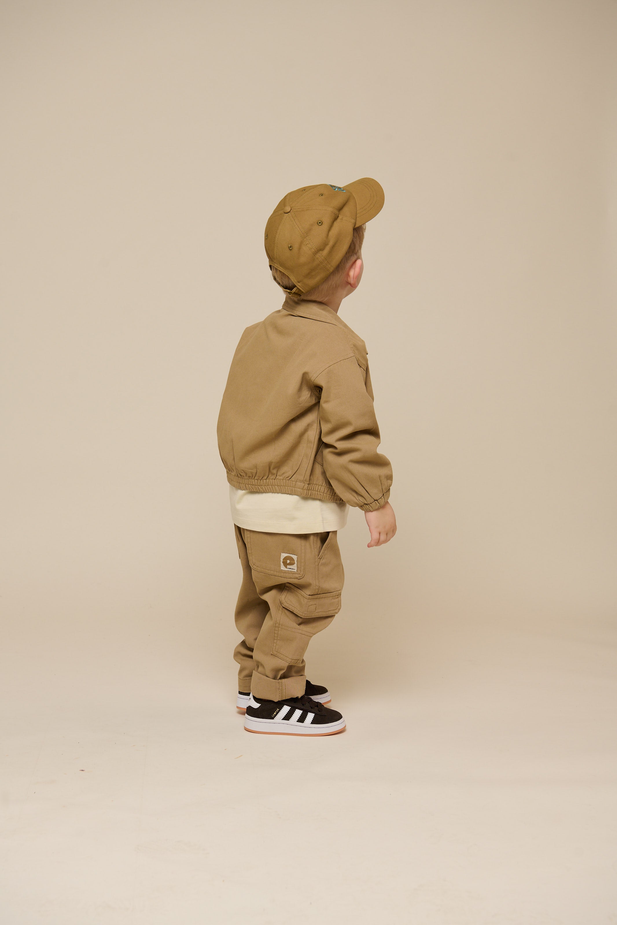 Blijf Cool Canvas Pet - Kids - Khaki | 101399 Owen
