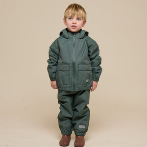 Shell Broek - Kids - Dusty Dark Green | 100507 Dundee
