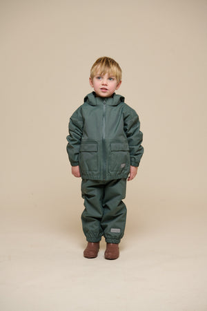 Shell Broek - Kids - Dusty Dark Green | 100507 Dundee