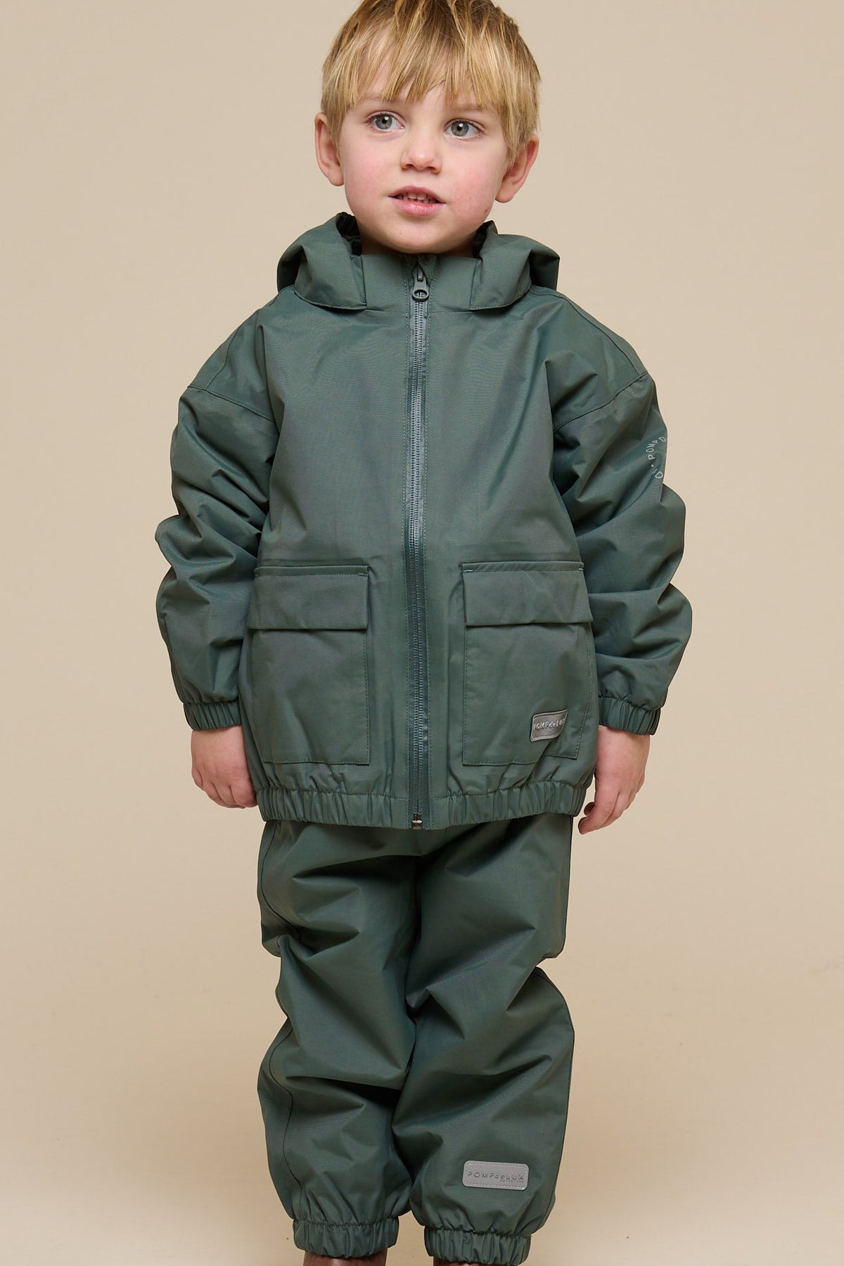 Shell Broek - Kids - Dusty Dark Green | 100507 Dundee