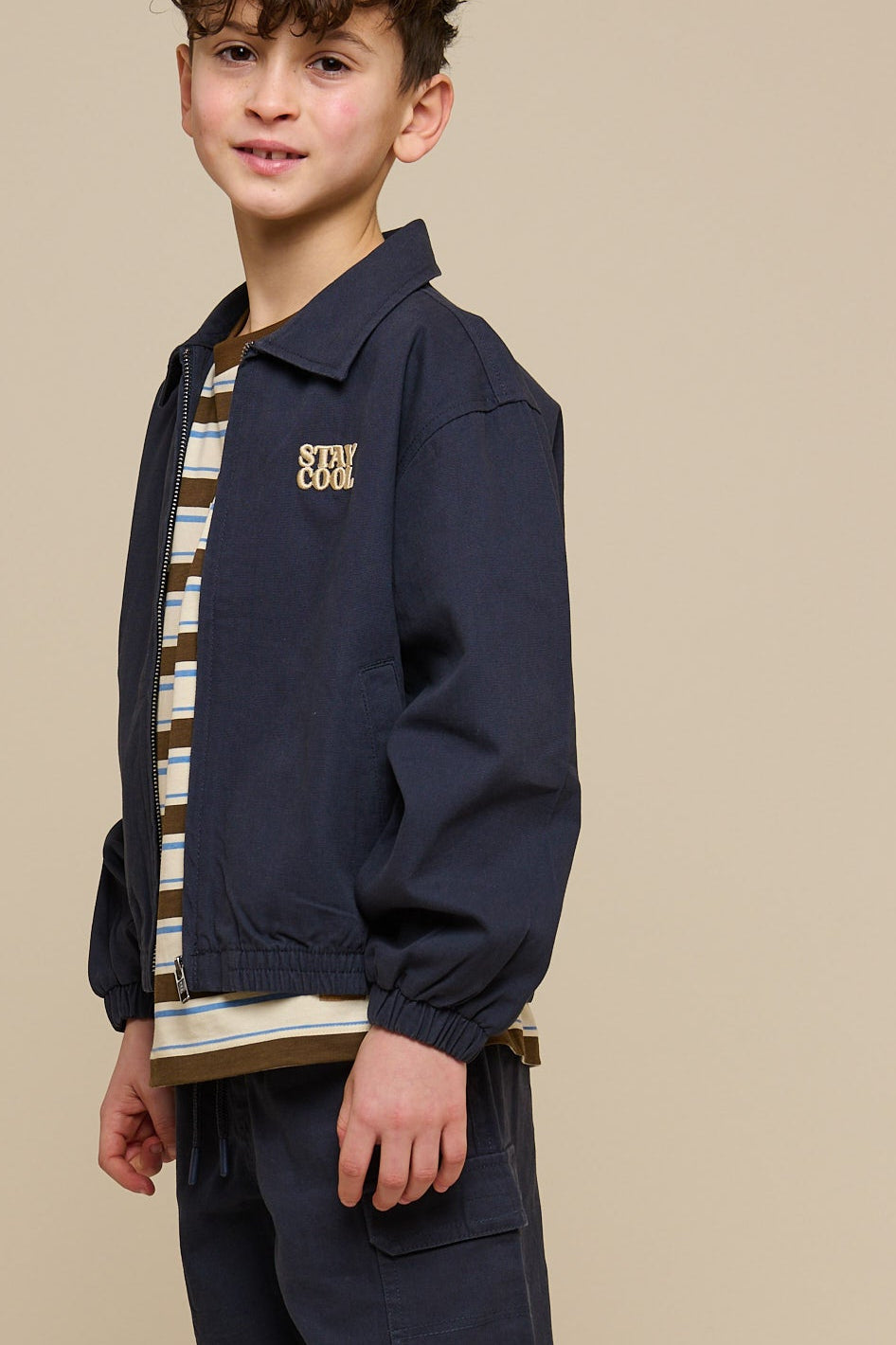 Canvas Bomberjack - Tween - Navy | 101139 Isack