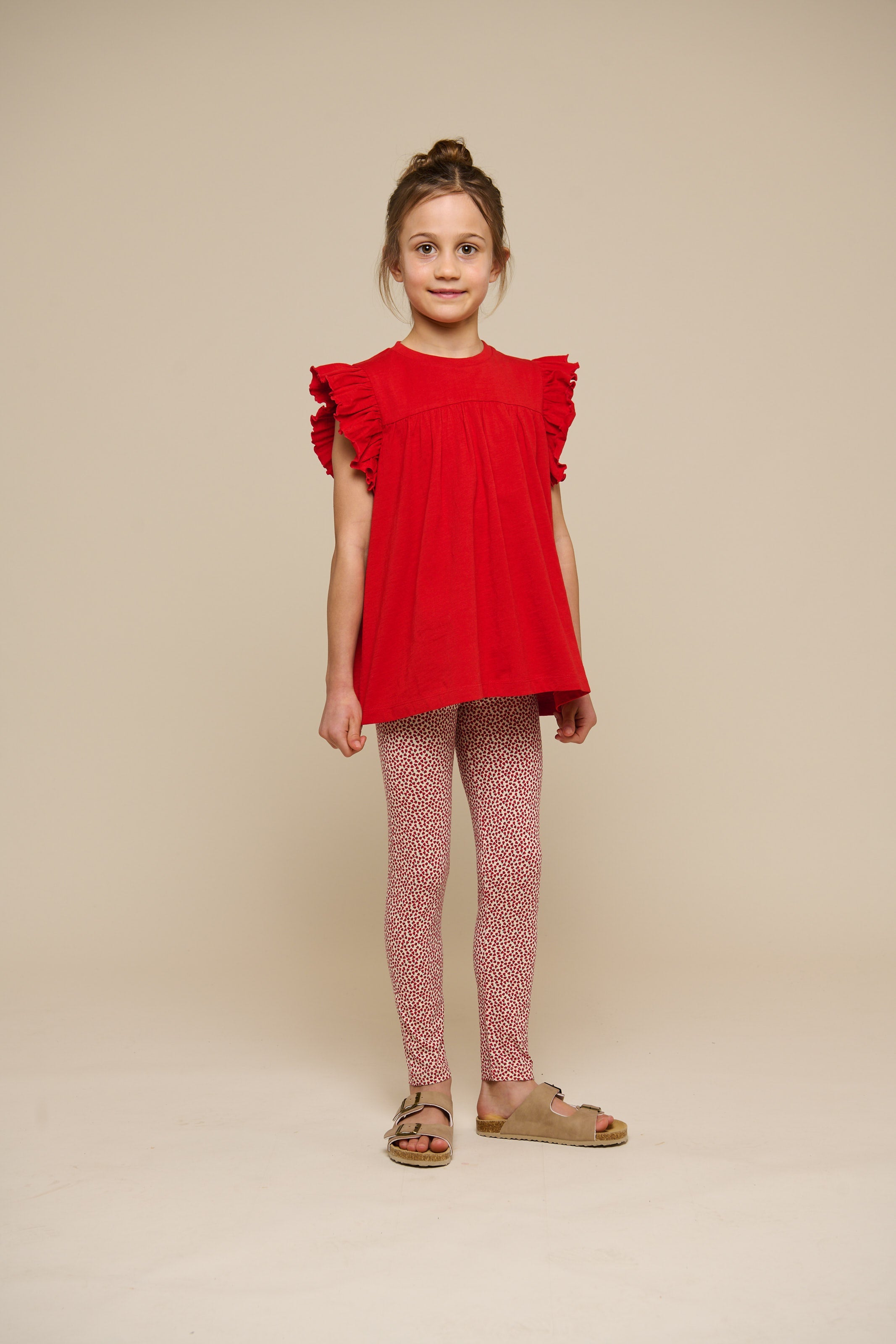 Jersey blouse - Tween - Cherry Red | 101329 Lucia