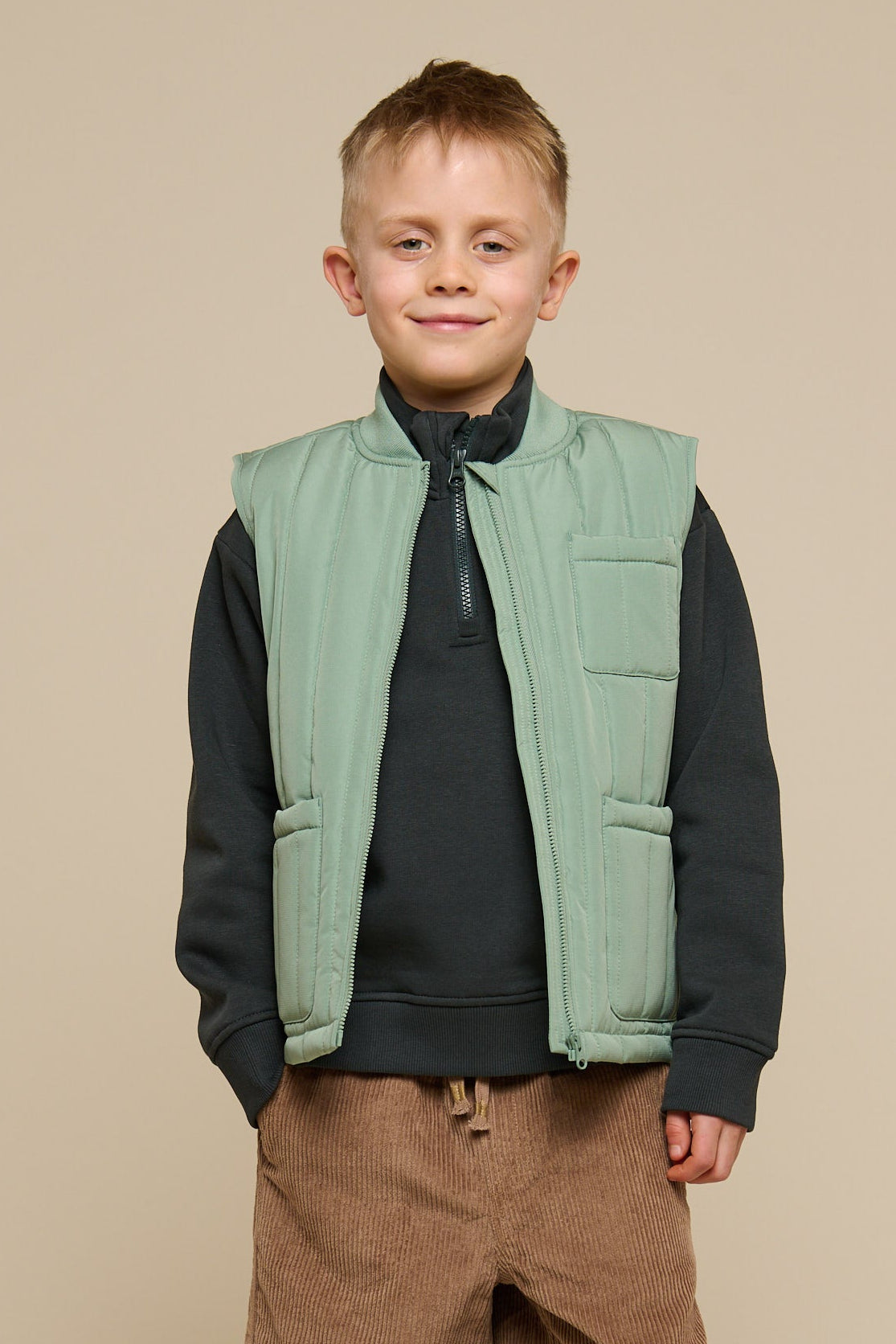Thermo Tech Bodywarmer - Tween - Dusty Green | 101117 Athur
