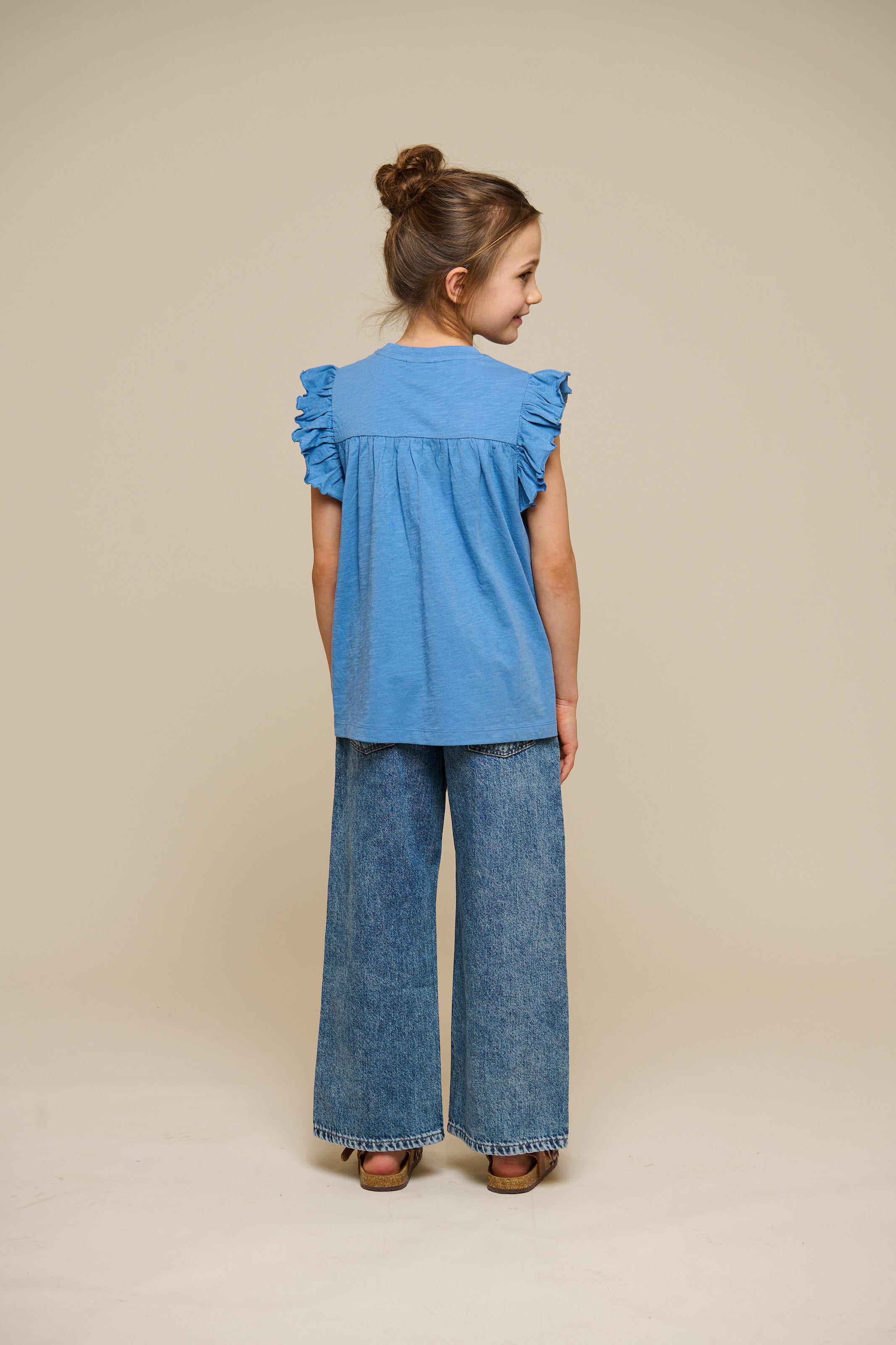Jersey blouse - Tween - Blue | 101331 Lucia