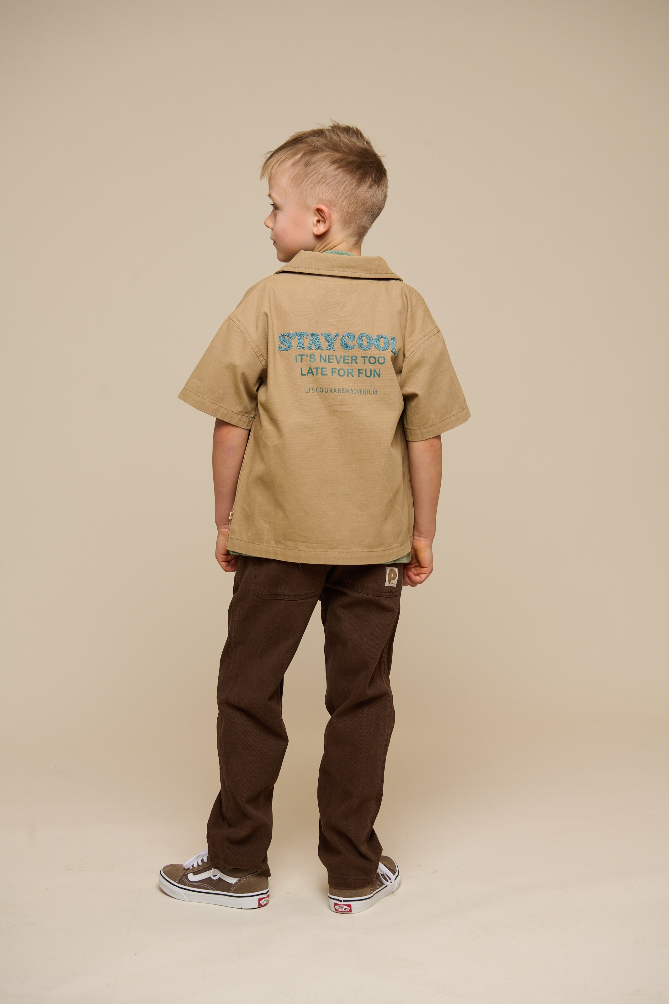 Keperstof Broek - Tween - Chocolate | 100607 Carter