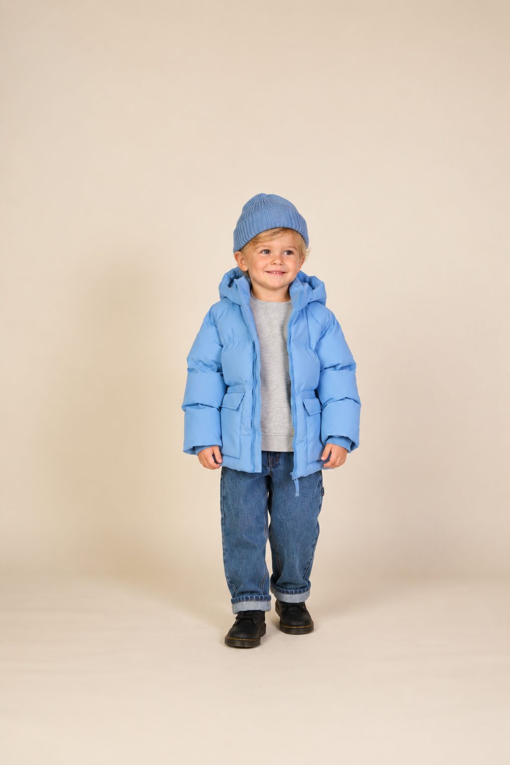 Adventure® gewatteerde winterjas Kids - Blue | 101419 Blake