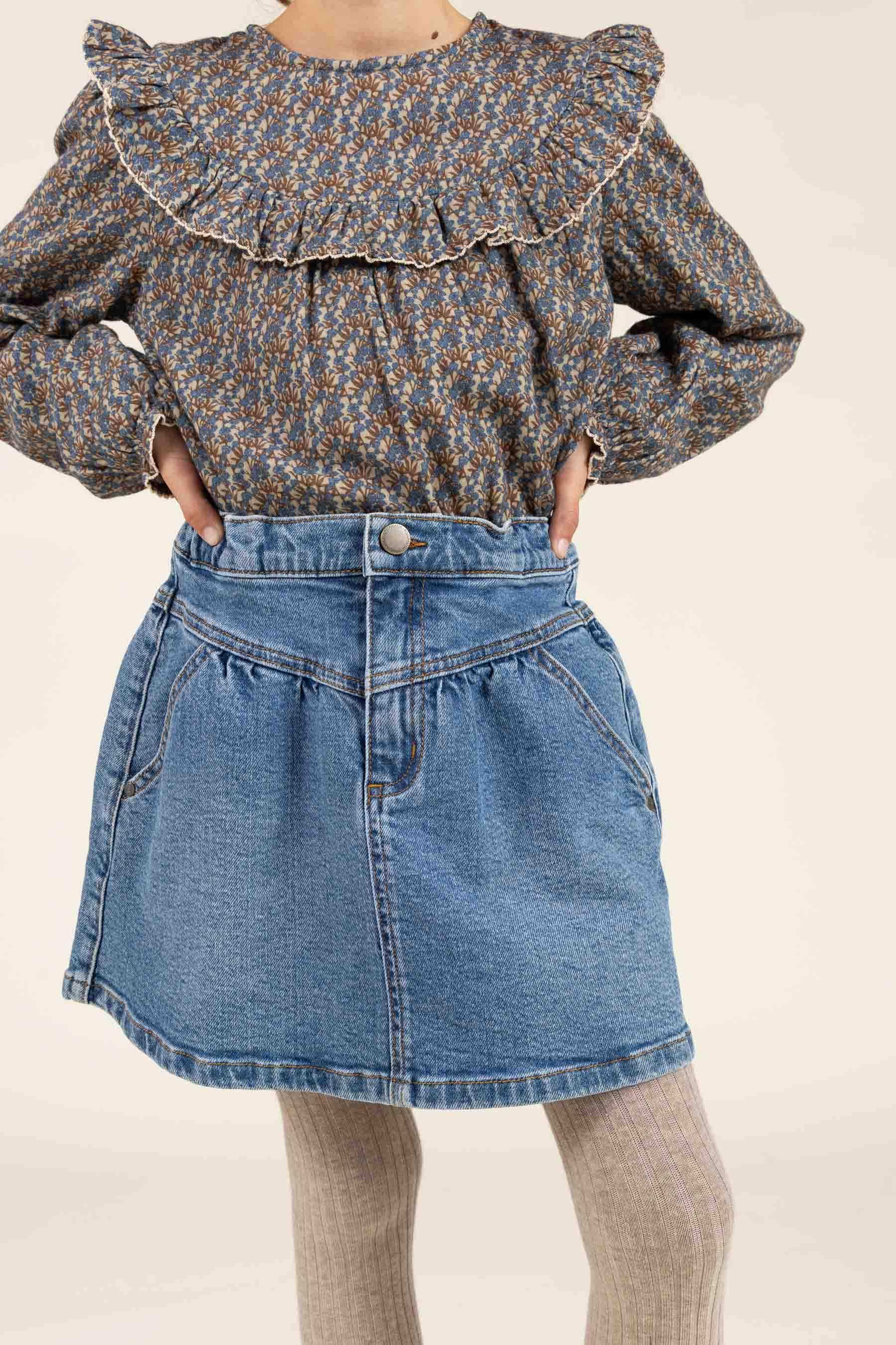 Denim rok - Tween - Blue Denim | 100144 Eva