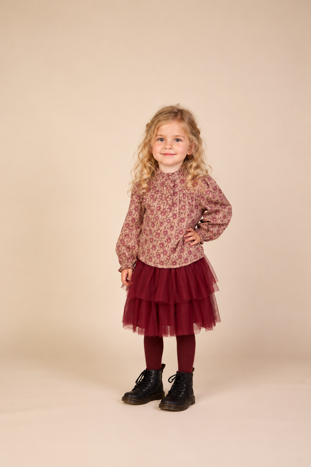 Tule rok Kids - Bordeaux | 101503 Bianca