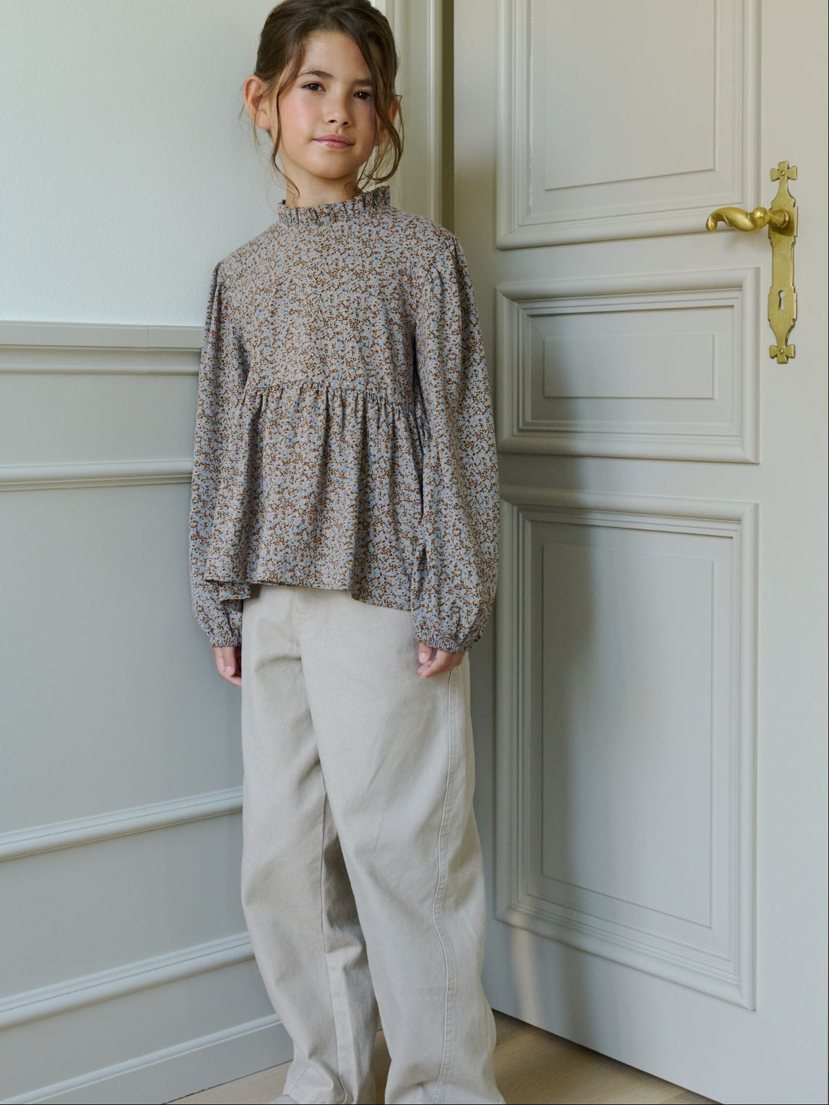 Baggy broek Tween - Light Beige | 101530 Jenna