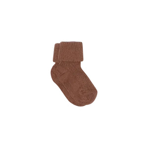MP Geribde wollen sokken Kids - Light Brown | 101730 MP 589