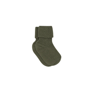 MP Geribde wollen sokken Kids - Moss Green | 101728 MP 589