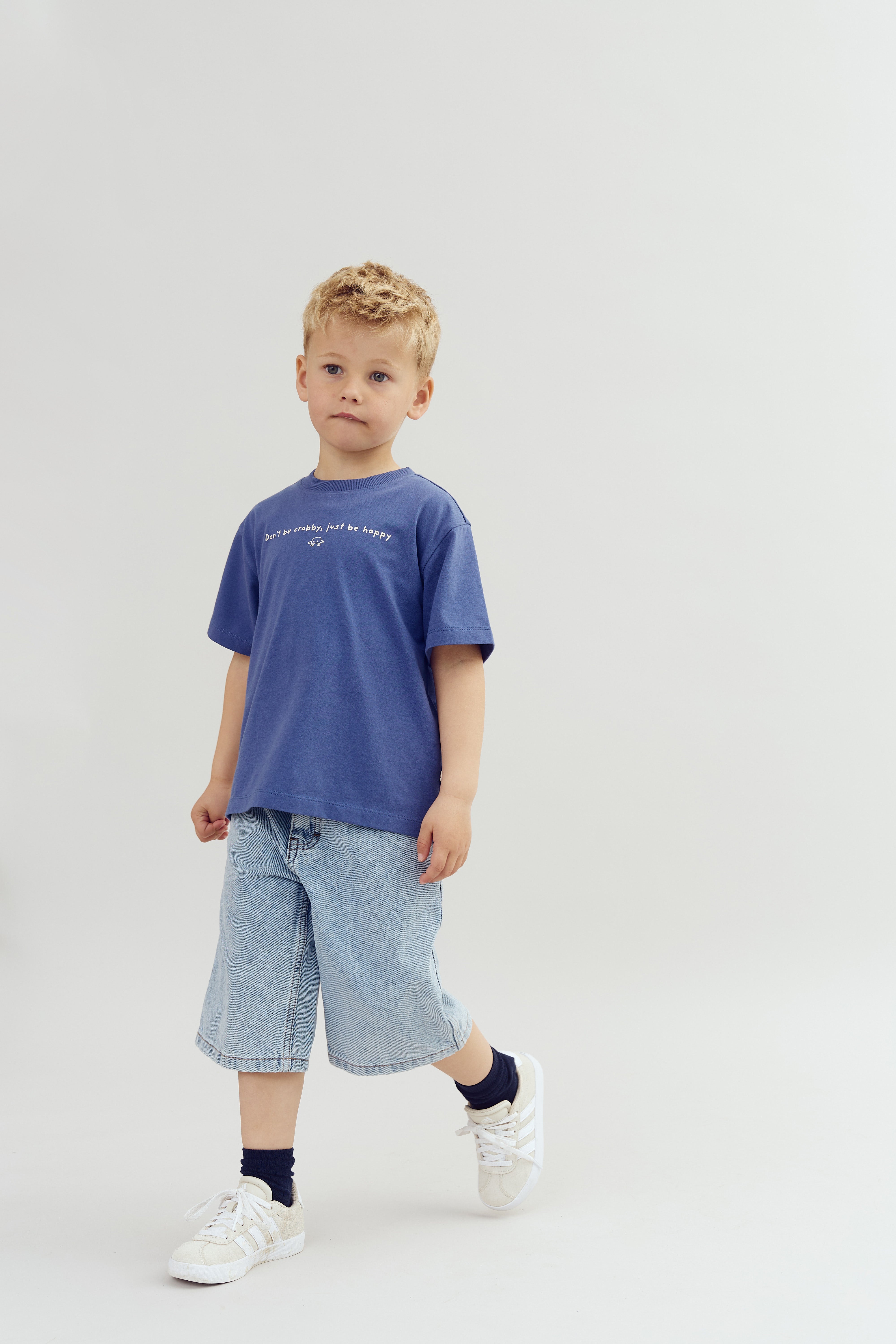 Lange denim shorts - Light Blue Denim | 100105 Storm