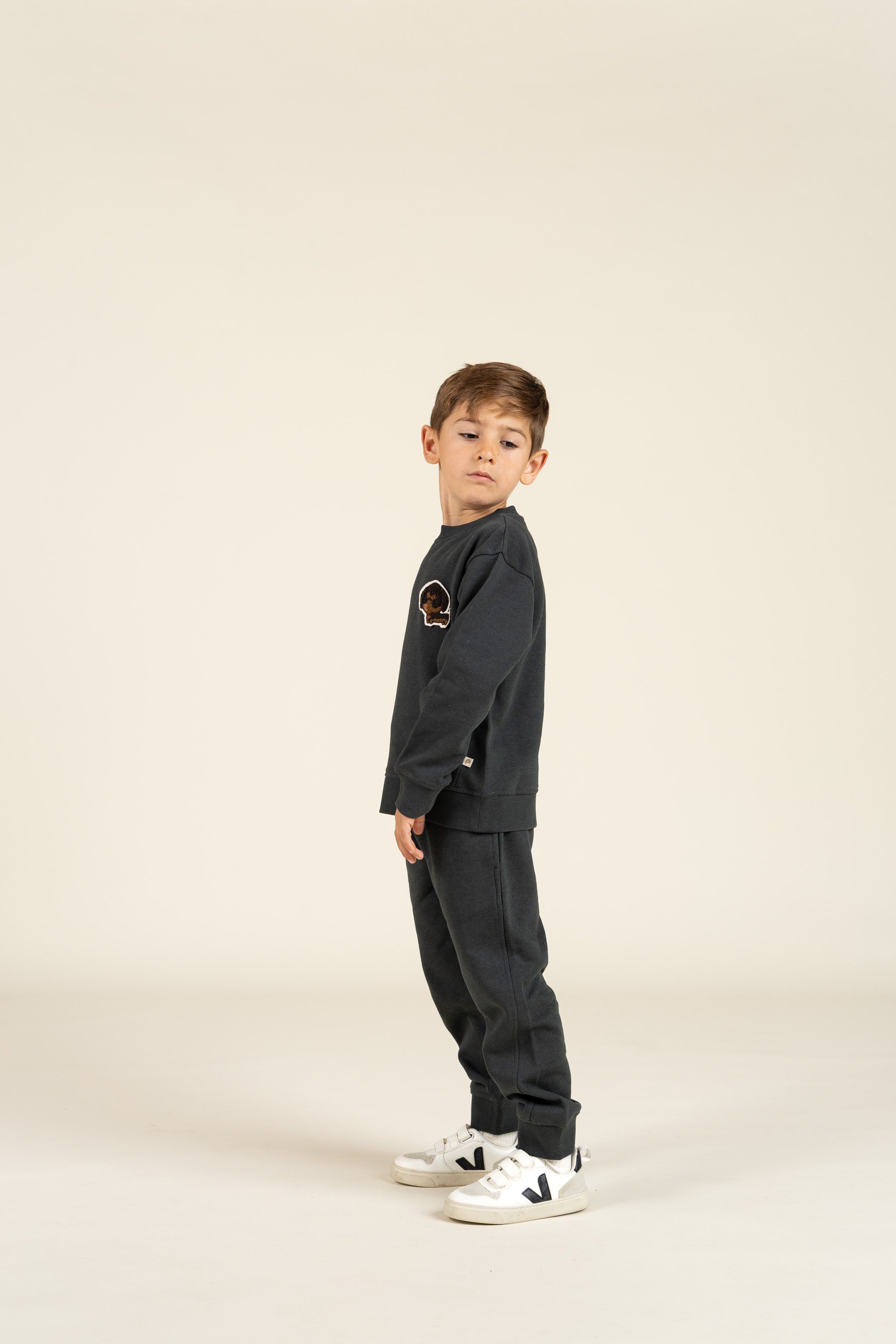Zweetbroek - Kids - Forest Green Melange | 100898 Justin