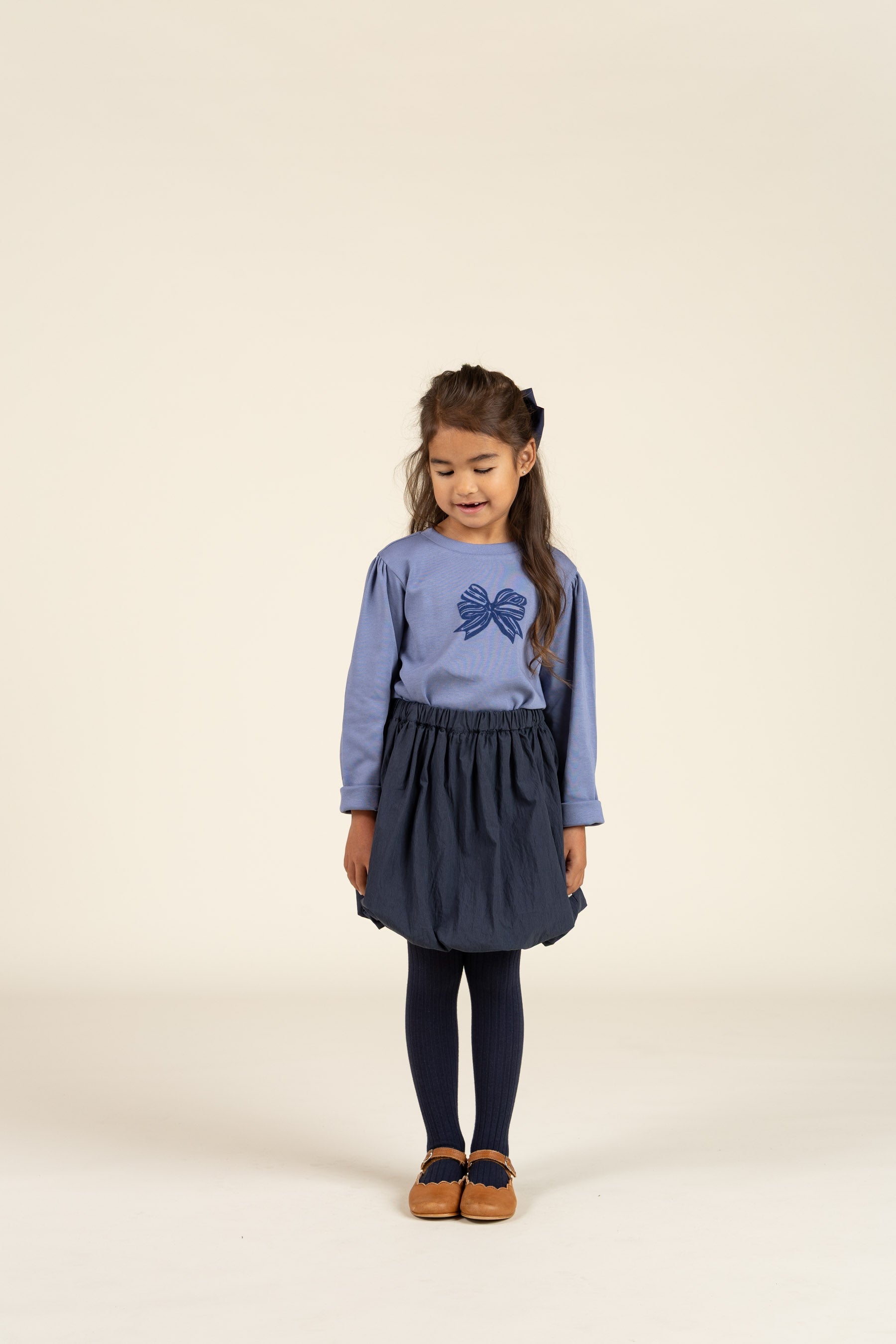 Longsleeve T-shirt met Frontprint- Kids - Blue | 100850 Kendell