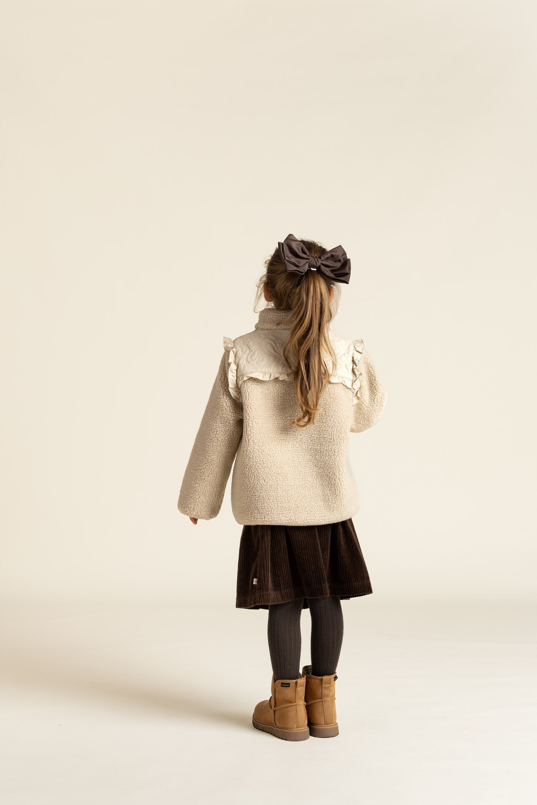 Gewaagde Corduroy Rok - Kids - Chocolate | 100624 Margot