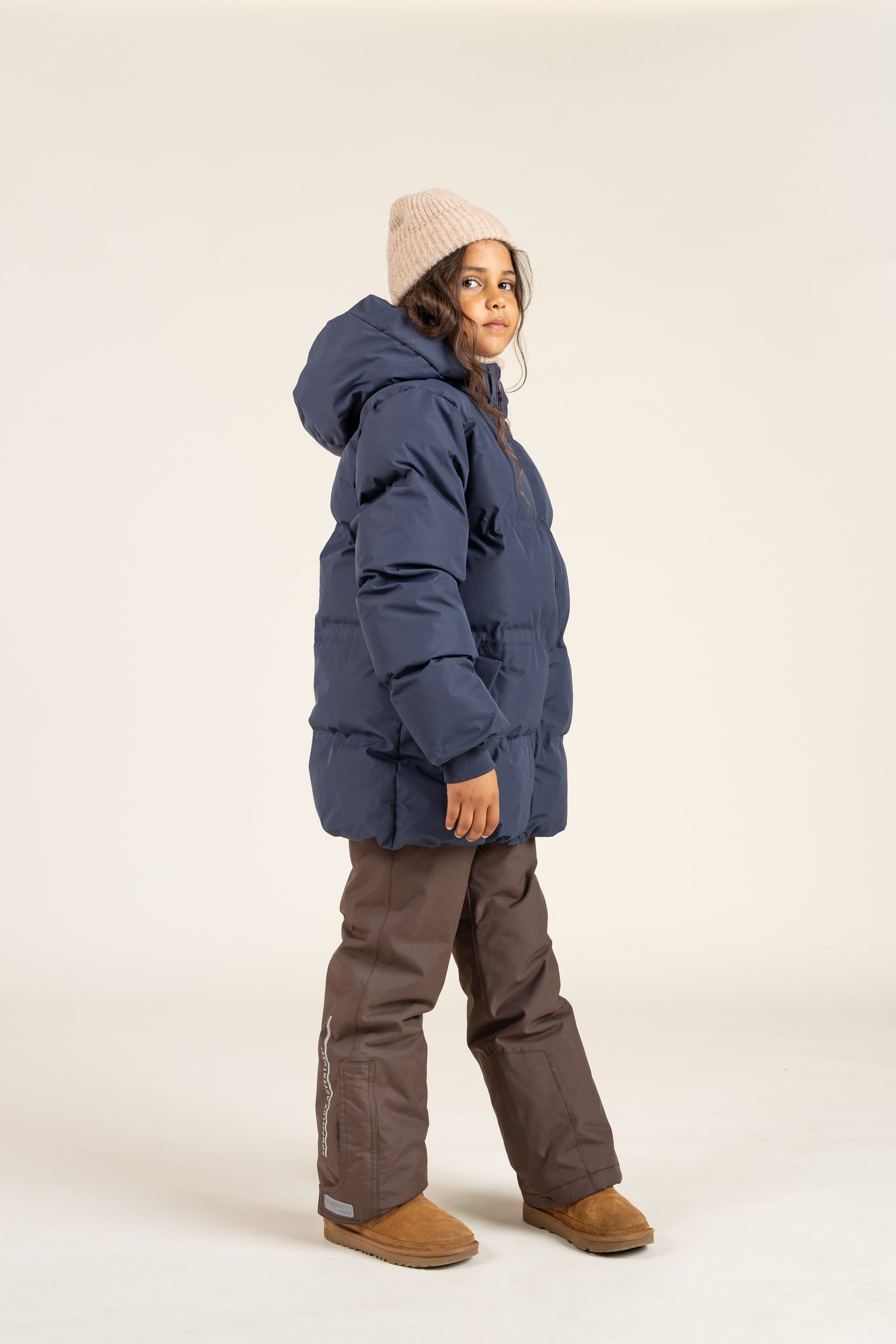 Winterjas met koord - Tween - Navy | 100539 Elenor