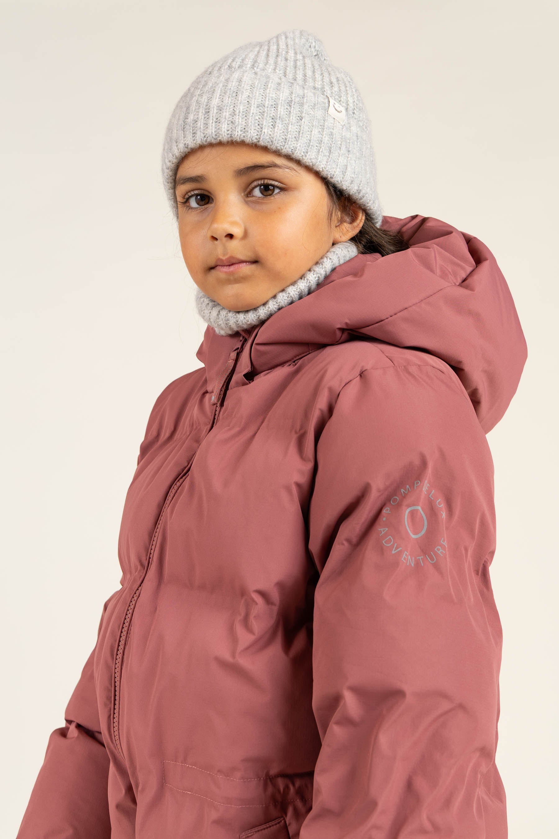 Winterjas met koord - Tween - Vintage Red | 100535 Elenor