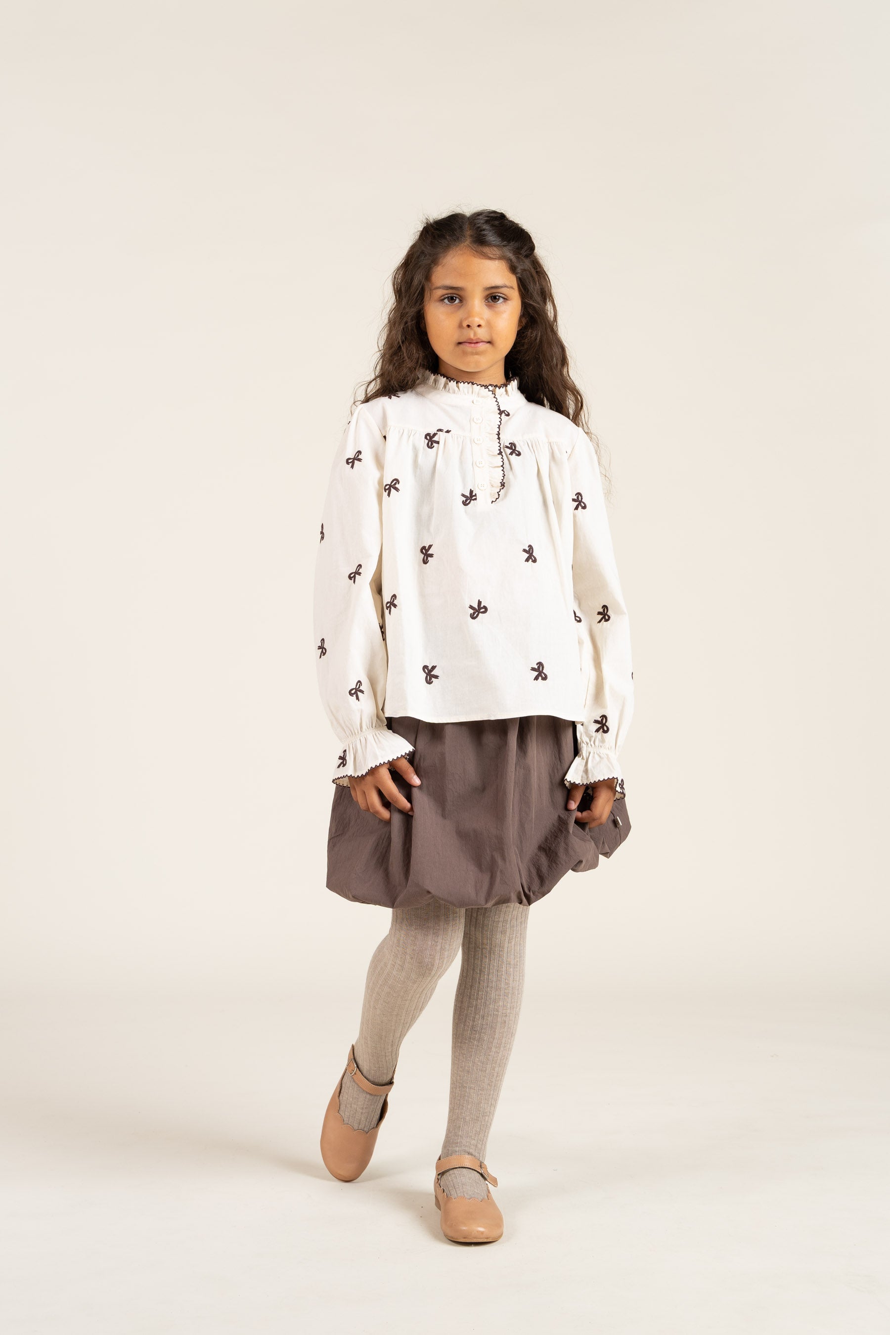 Ballonrok - Tween - Chocolate | 100667 Liliana