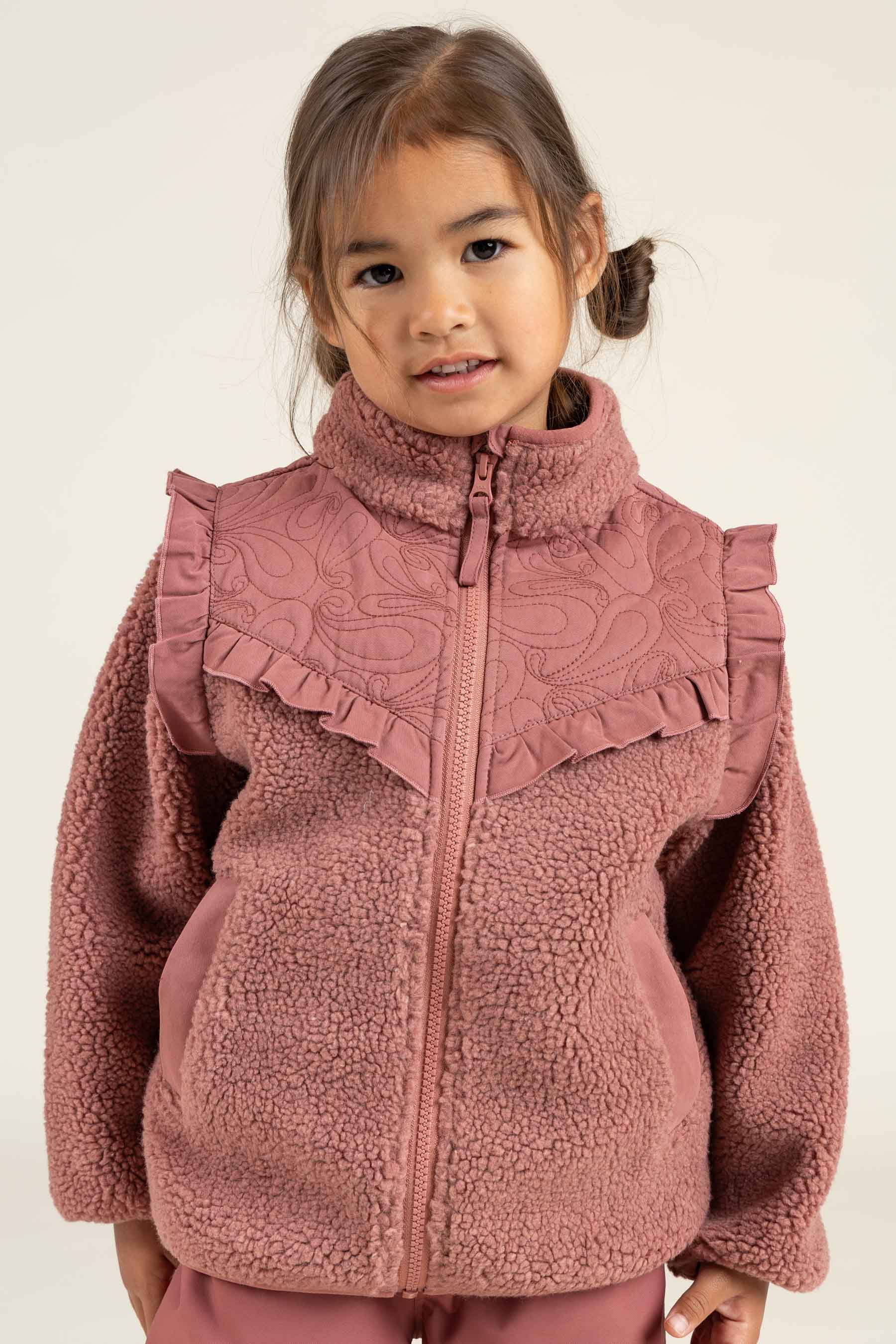 Ritsjack met ruches - Kids - Old Rose | 100636 Madison