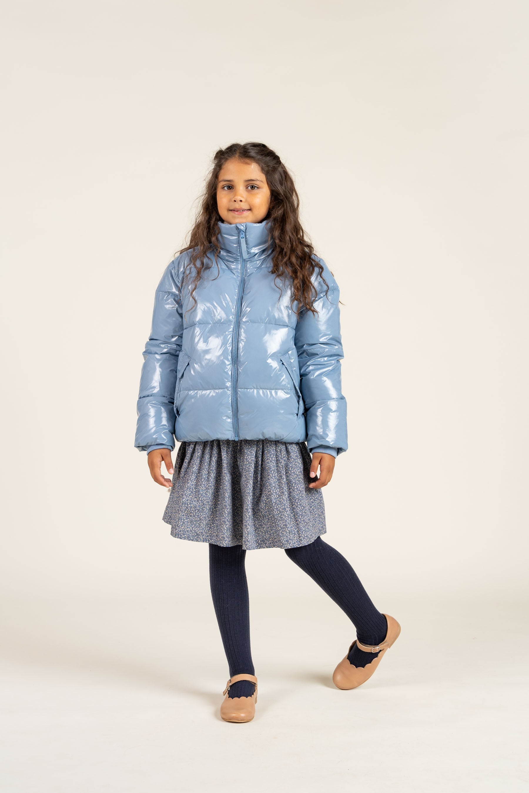 Glimmende Pufferjas - Tween - Blue | 100533 Violet