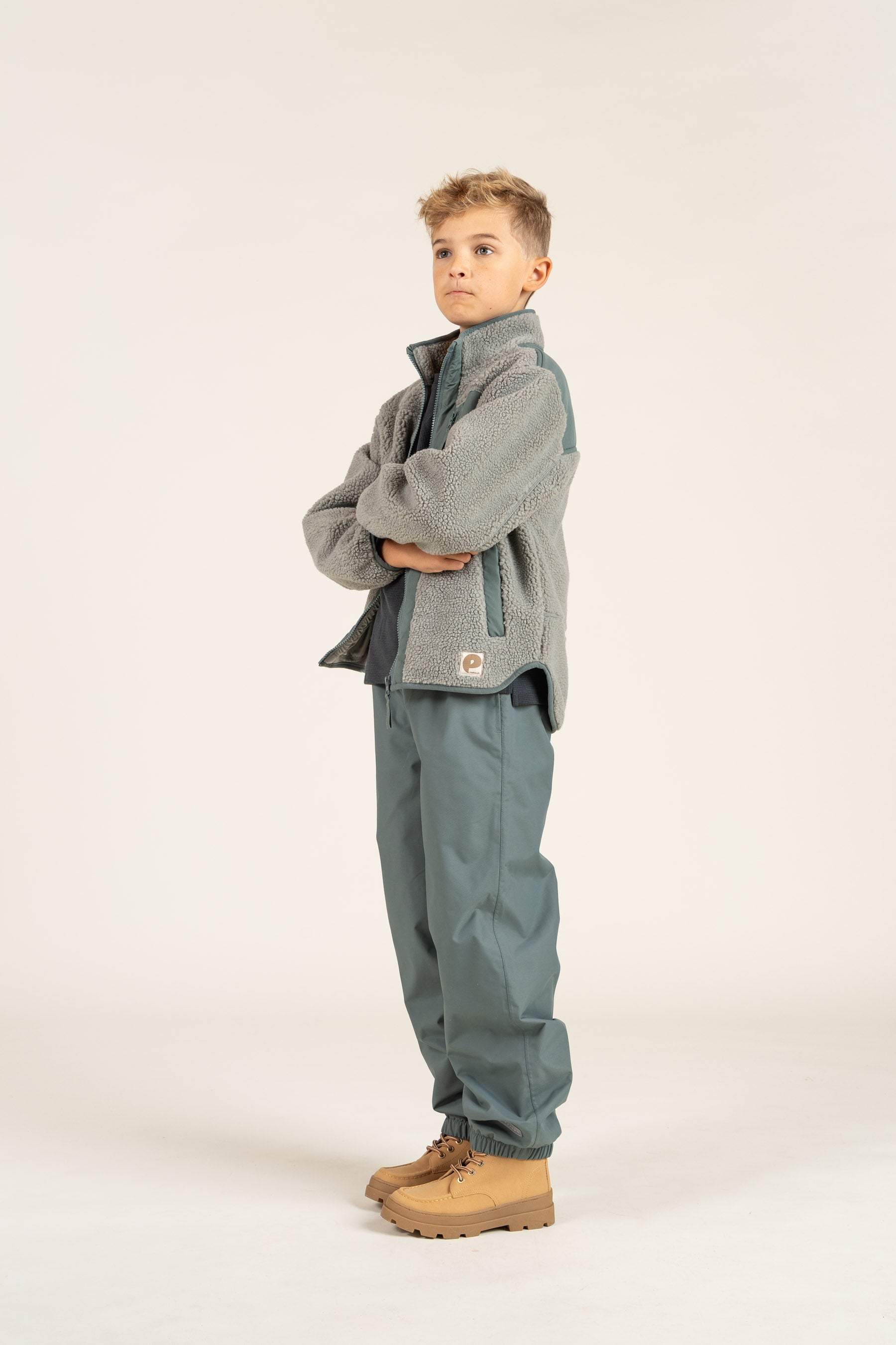 Shell Broek - Tween - Dusty Dark Green | 100508 Dundee