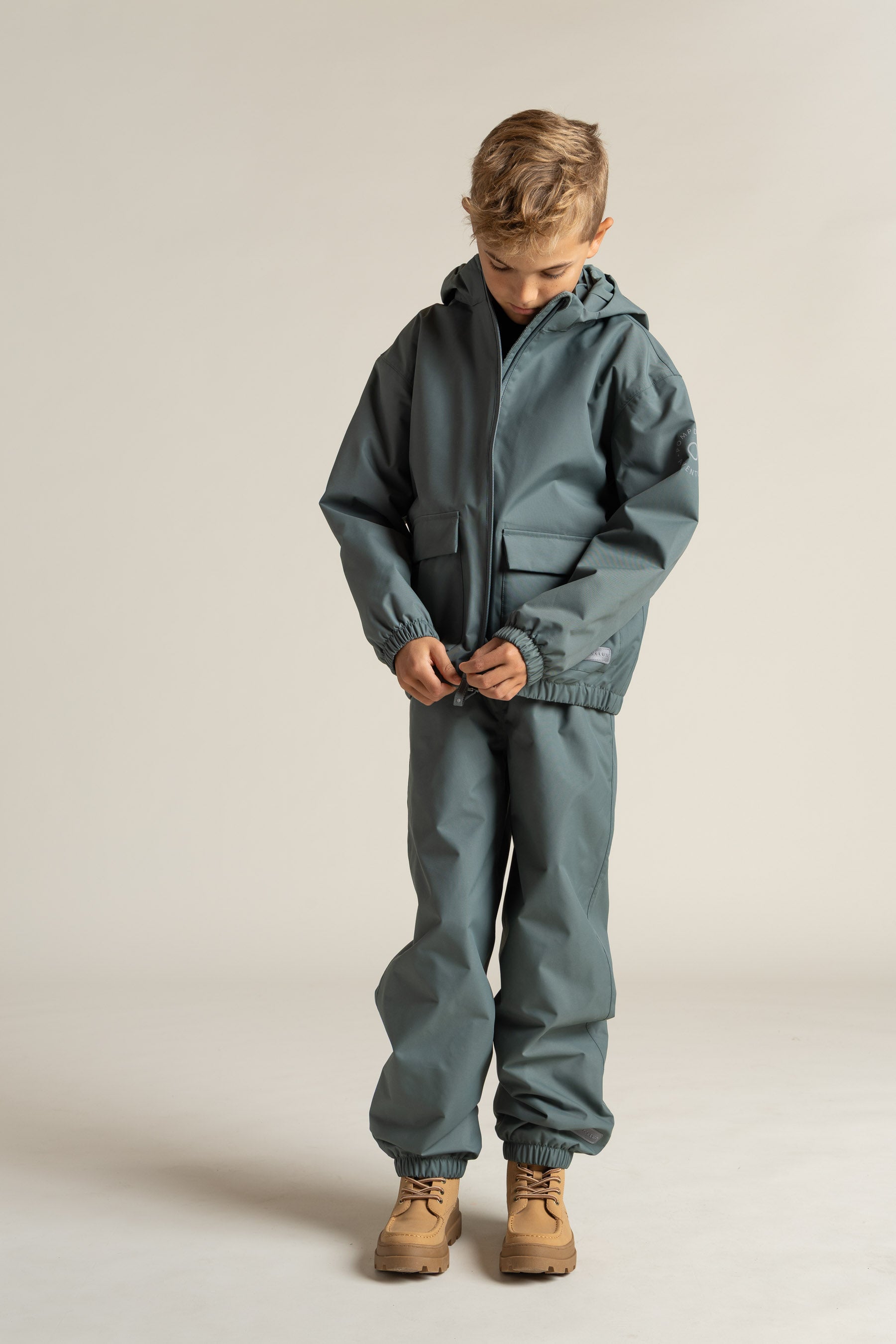 Shell Broek - Tween - Dusty Dark Green | 100508 Dundee