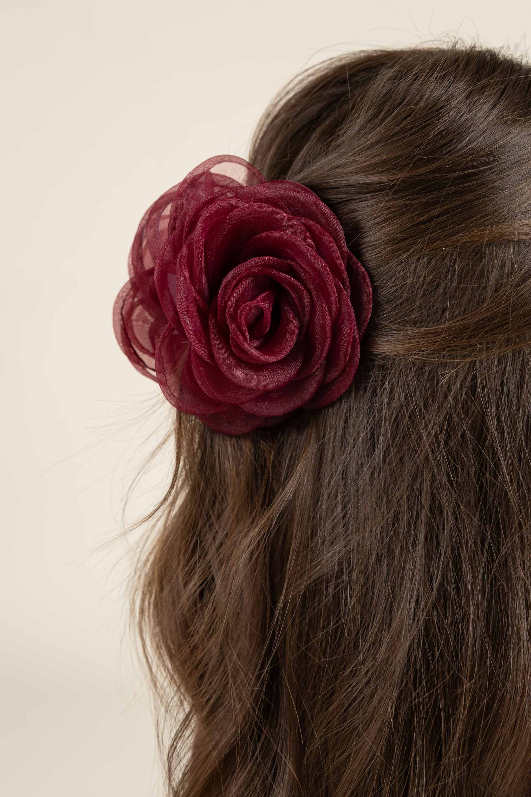 Klauw Haarclip - All - Burgundy | 100709 Rosie