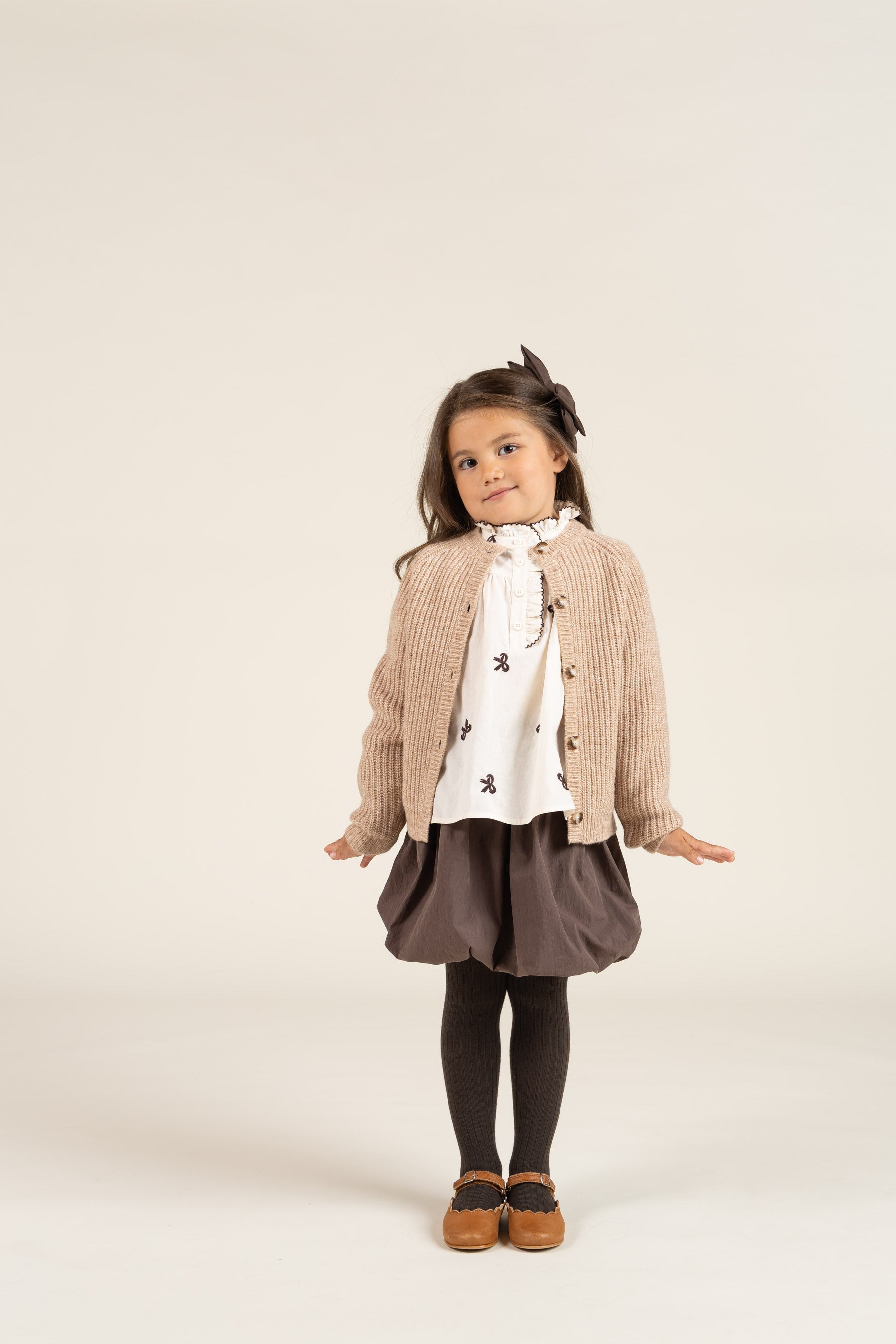 Ballonrok - Kids - Chocolate | 100666 Liliana