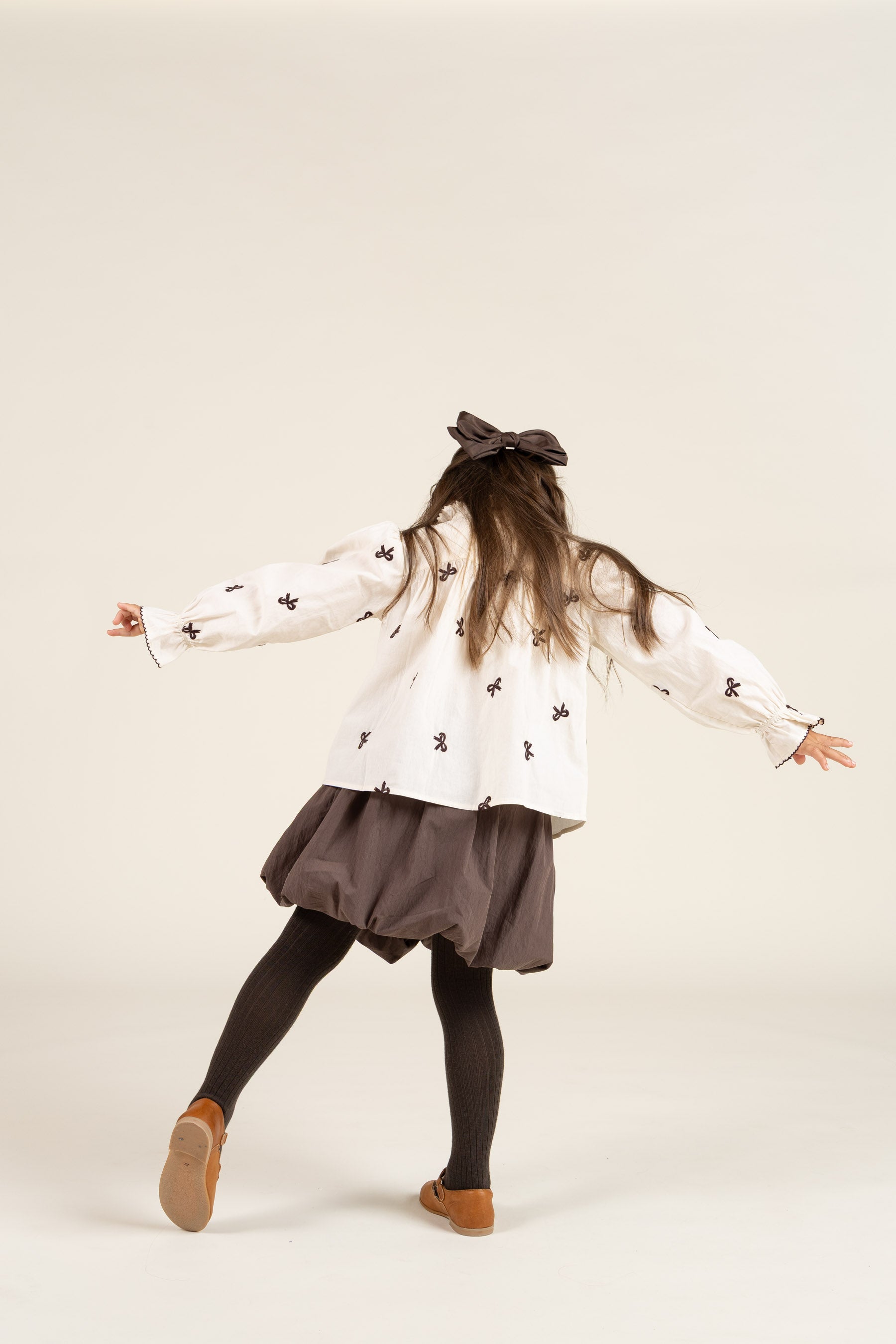 Ballonrok - Kids - Chocolate | 100666 Liliana