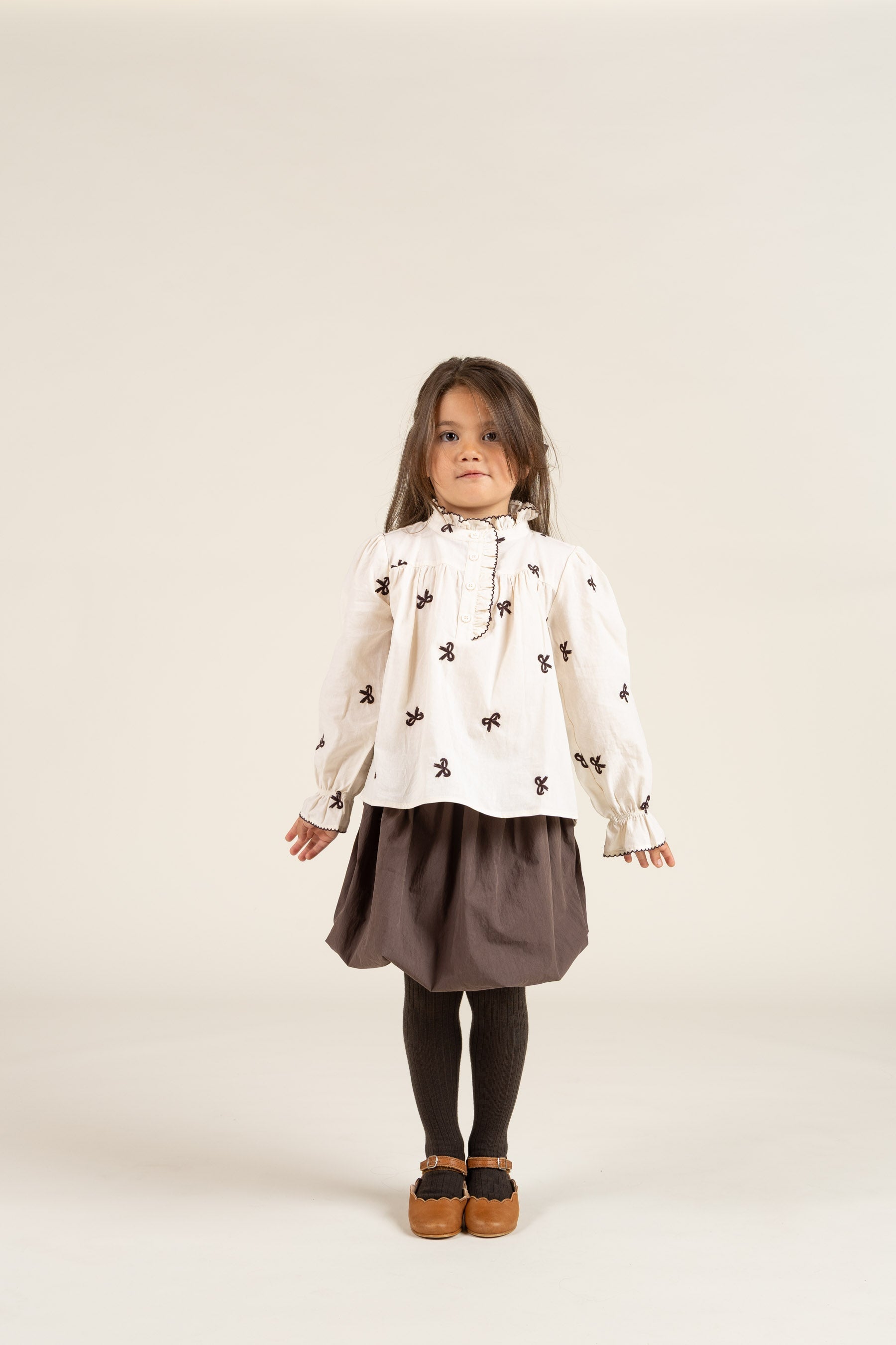 Ballonrok - Kids - Chocolate | 100666 Liliana