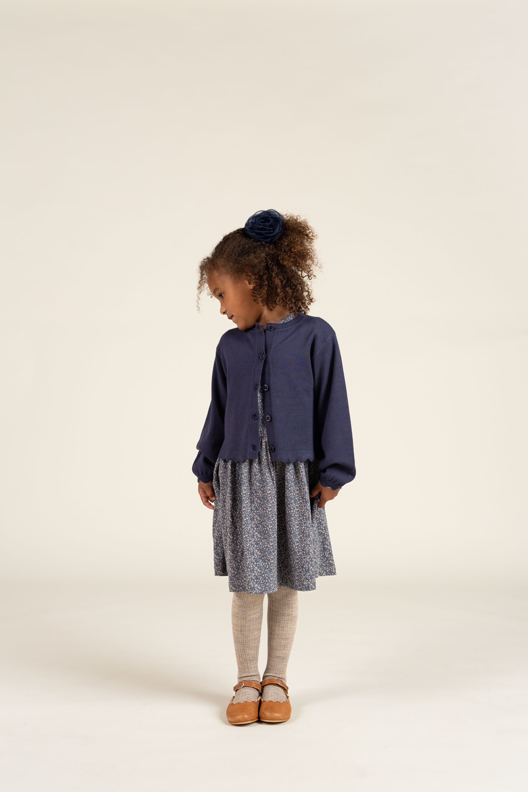 Vest - Kids - Navy | 100824 Nicole
