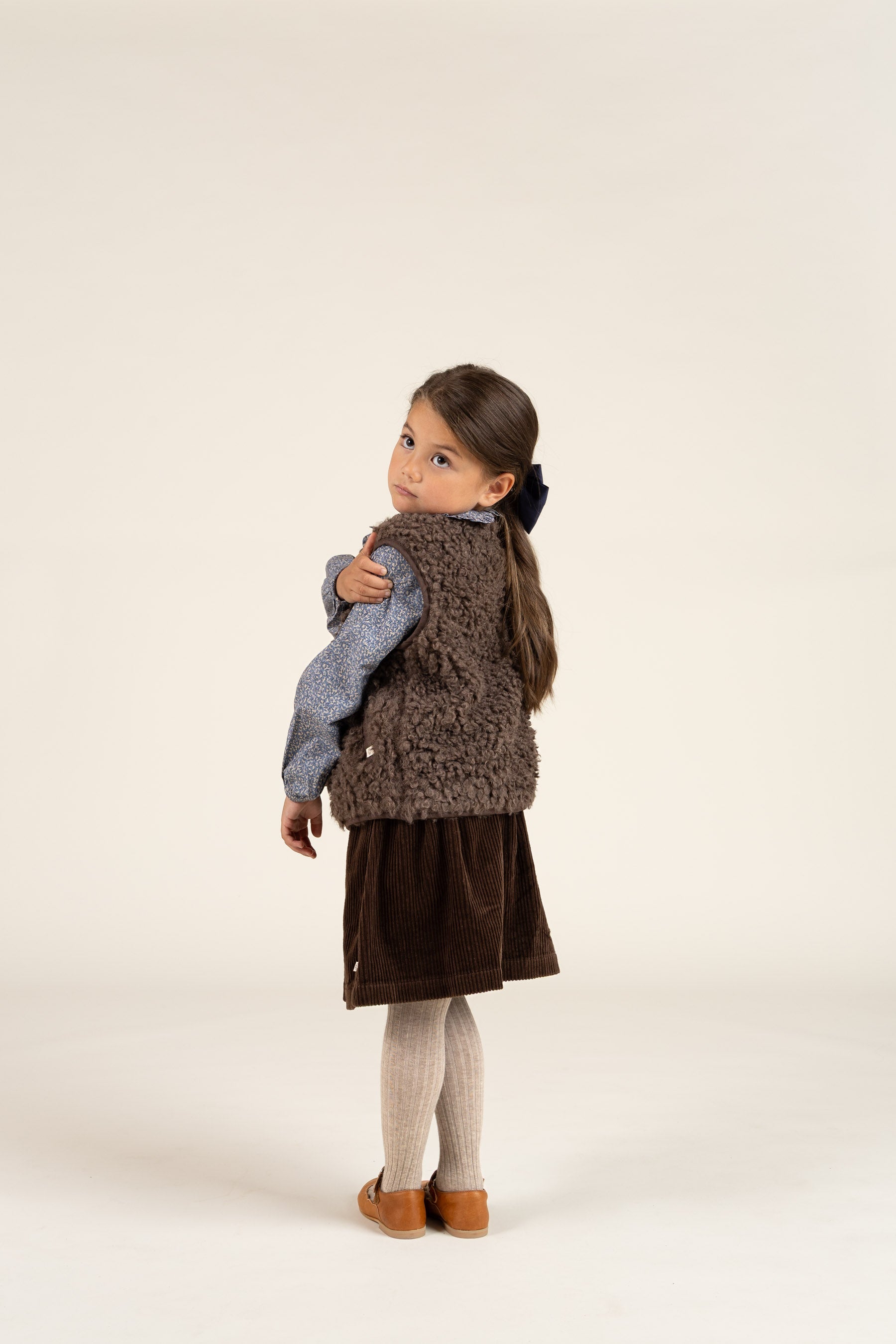 Vacht van imitatiebont - Kids - Chocolate | 100552 Ellie