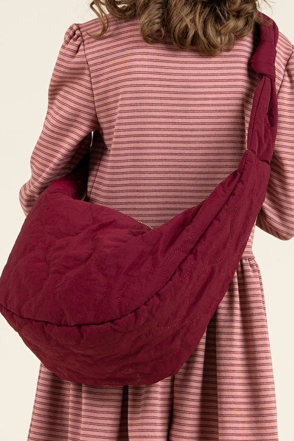 Gewatteerde heuptas - All - Burgundy | 100738 Bella